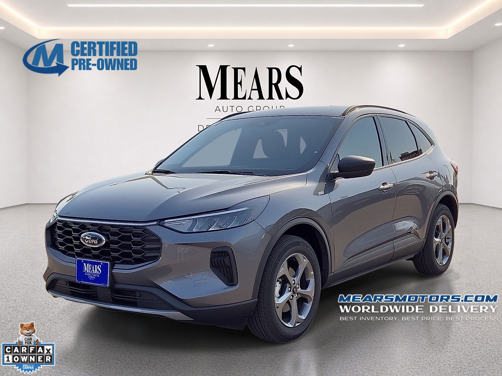 Carbonized Gray Metallic 2025 Ford Escape SUV / Crossover All-Wheel Drive 8-Speed Automatic