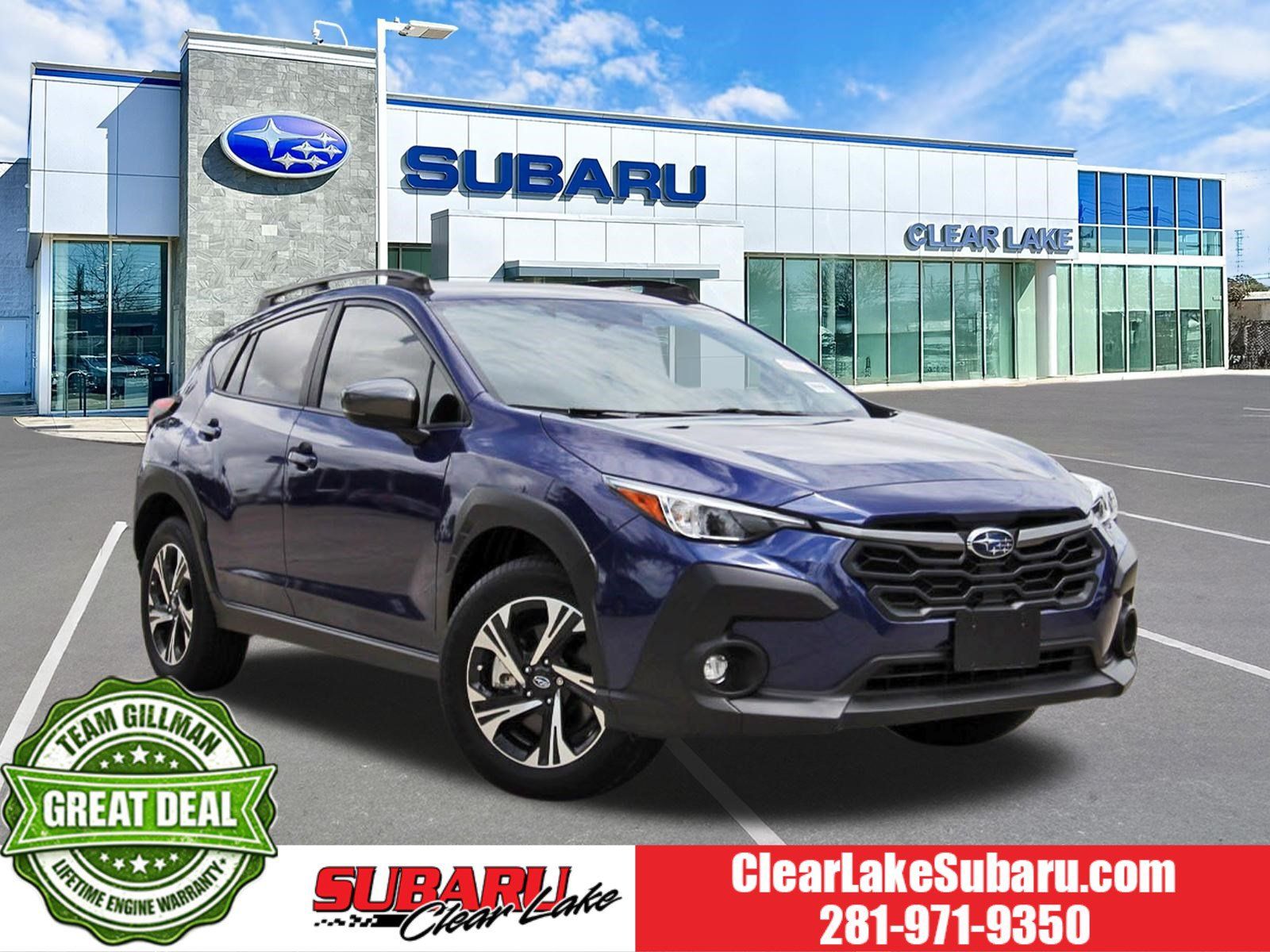 Sapphire Blue Pearl 2024 Subaru Crosstrek SUV / Crossover All-Wheel Drive Continuously Variable Transmission