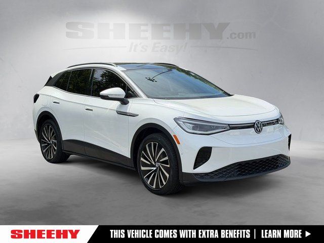Opal White 2024 Volkswagen ID.4 SUV / Crossover Rear-Wheel Drive Automatic