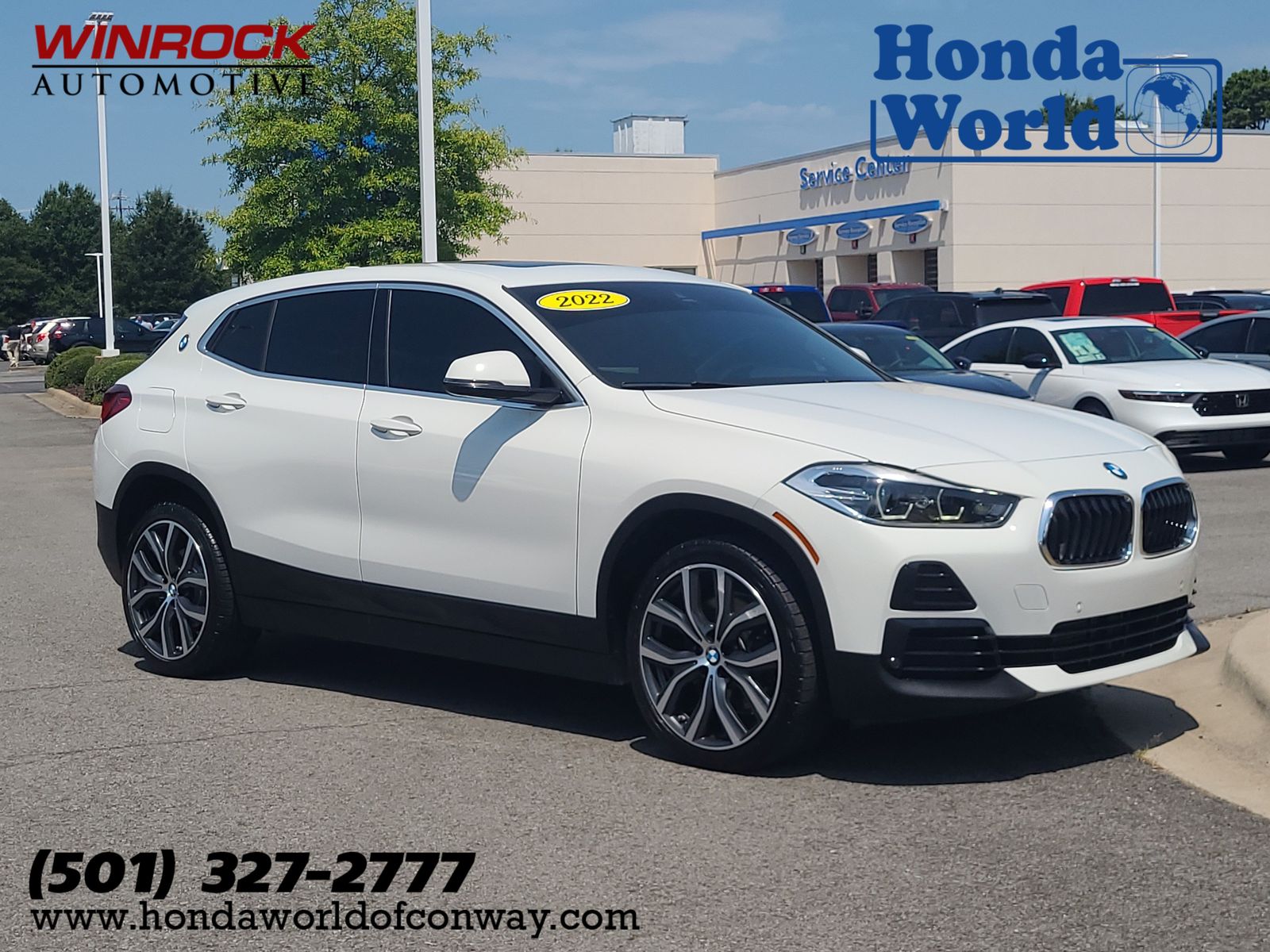 Alpine White 2022 BMW X2 SUV / Crossover Front-Wheel Drive 8-Speed Automatic