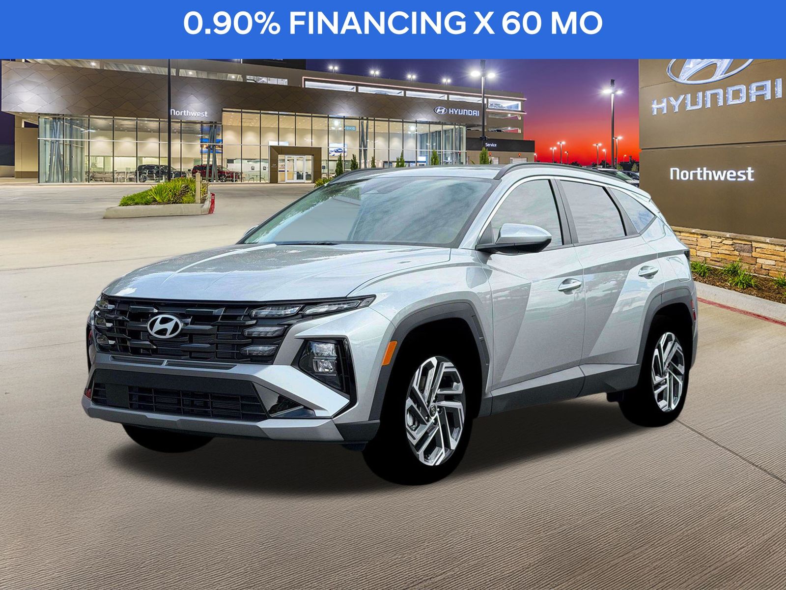 Shimmering Silver 2026 Hyundai Tucson SUV / Crossover Front-Wheel Drive 8-Speed Automatic