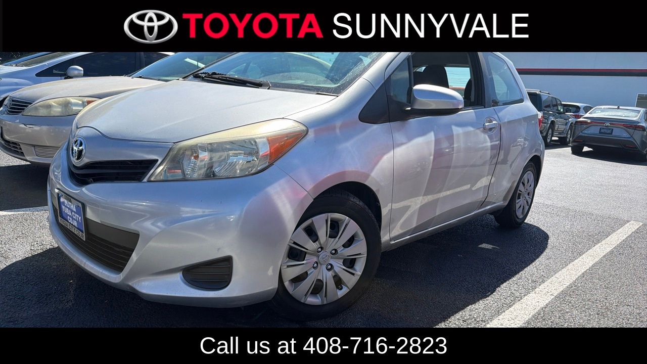 Classic Silver Metallic 2014 Toyota Yaris Hatchback Front-Wheel Drive 4-Speed Automatic Overdrive