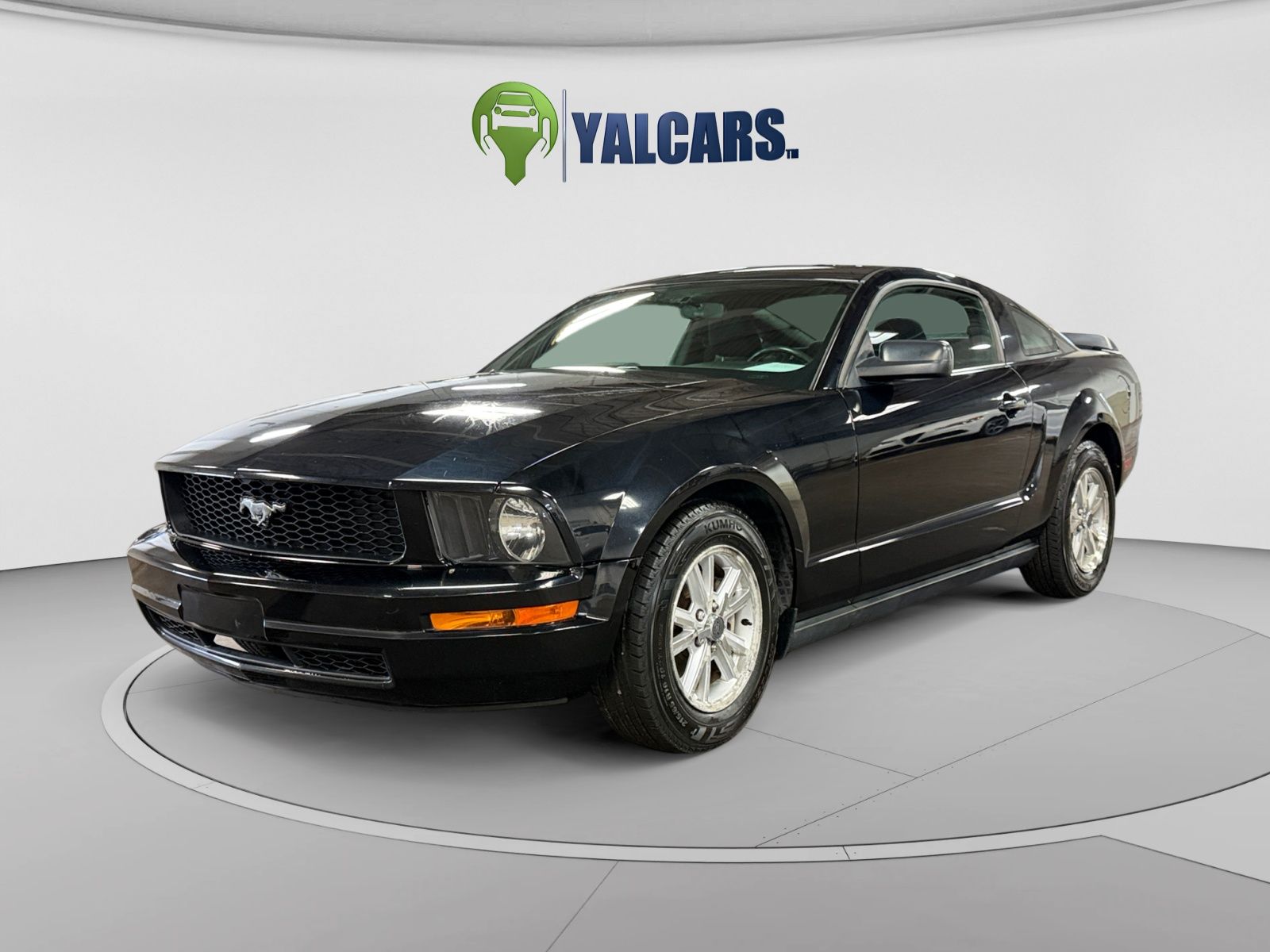 Black 2007 Ford Mustang Coupe 5-Speed Automatic