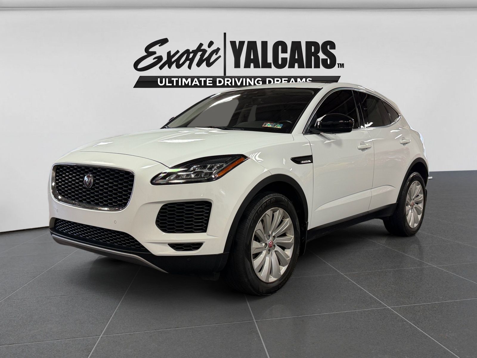 White 2018 Jaguar E-PACE SUV / Crossover All-Wheel Drive 9-Speed Automatic