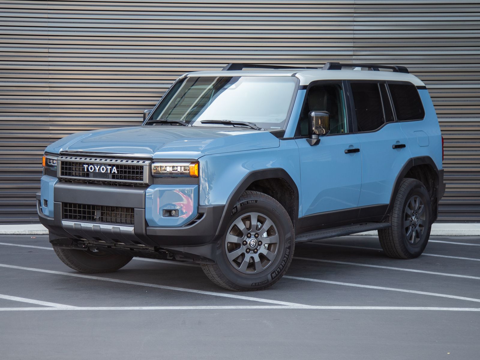 Blue / Gray 2026 Toyota Land Cruiser SUV / Crossover Four-Wheel Drive 8-Speed Automatic