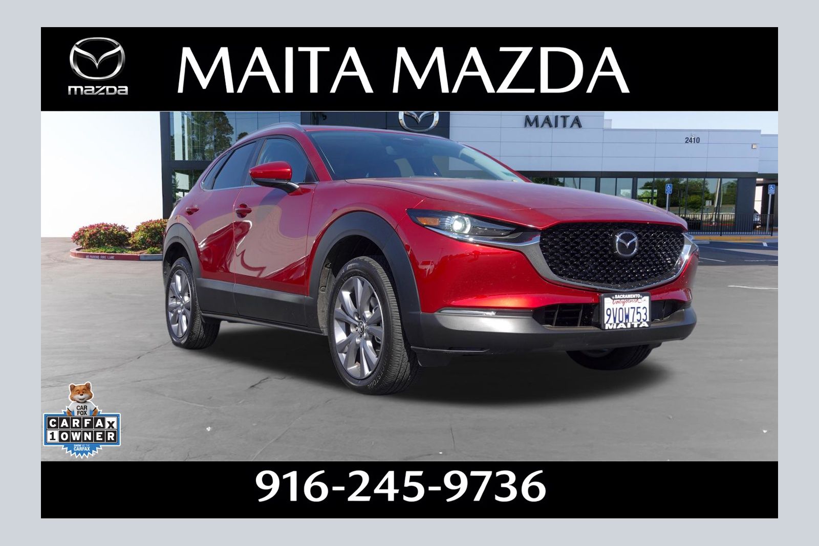 Soul Red Crystal Metallic 2025 Mazda CX-30 SUV / Crossover All-Wheel Drive 6-Speed Automatic