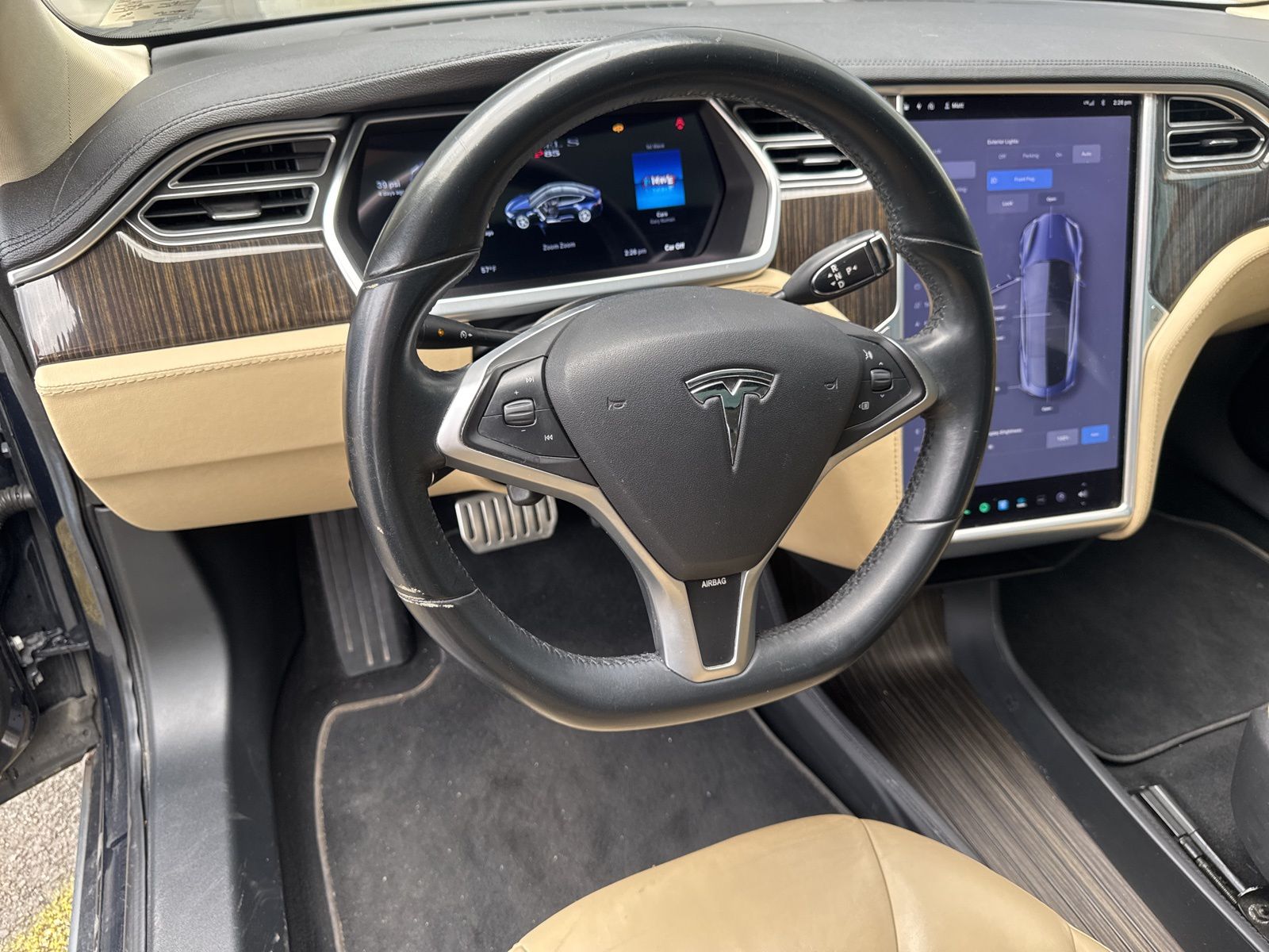 Used 2013 Blue Metallic Tesla Performance image 17