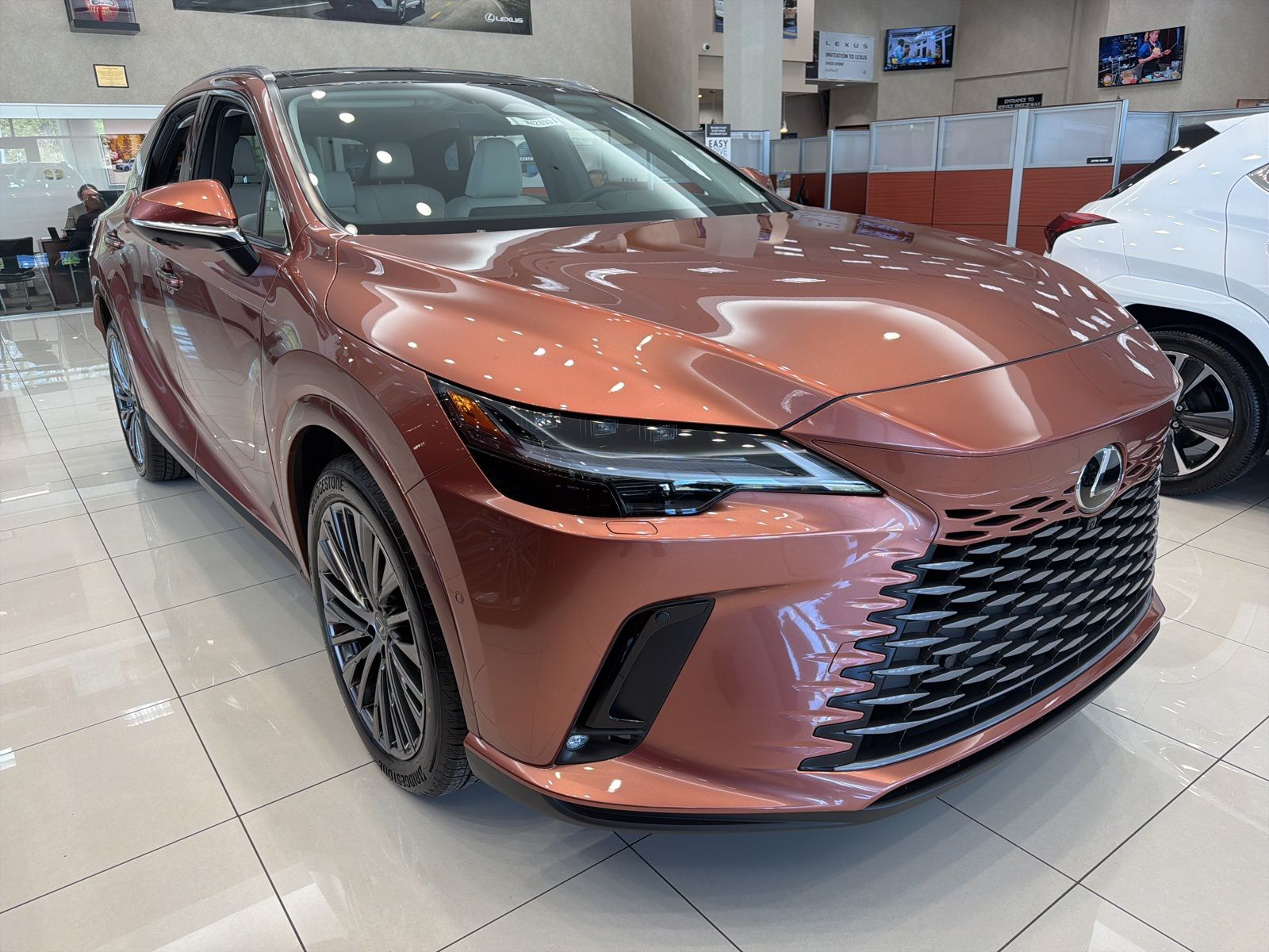 Red (Copper) 2026 Lexus RX Hybrid 450h+ Luxury AWD SUV / Crossover All-Wheel Drive Continuously Variable Transmission