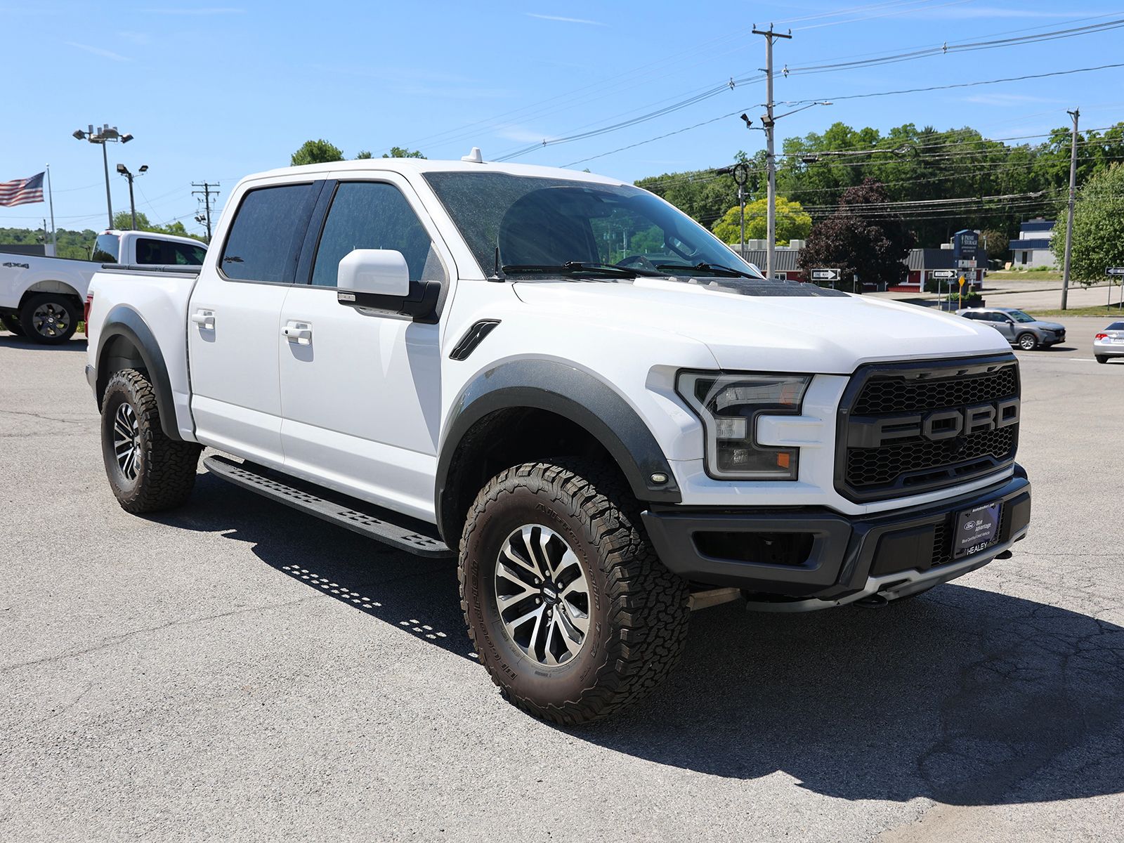 Oxford White 2020 Ford F-150 Raptor SuperCrew 4WD Pickup Truck Four-Wheel Drive Automatic