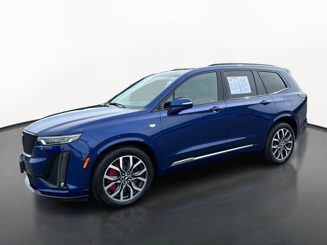 Opulent Blue Metallic 2025 Cadillac XT6 SUV / Crossover Four-Wheel Drive 9-Speed Automatic