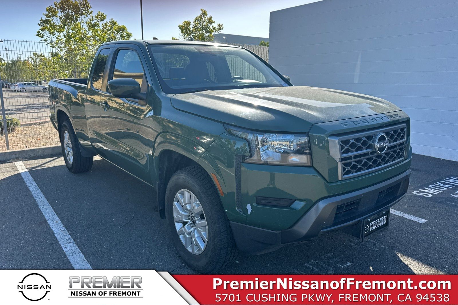 Tactical Green Metallic 2022 Nissan Frontier Pickup Truck Four-Wheel Drive 9-Speed Automatic