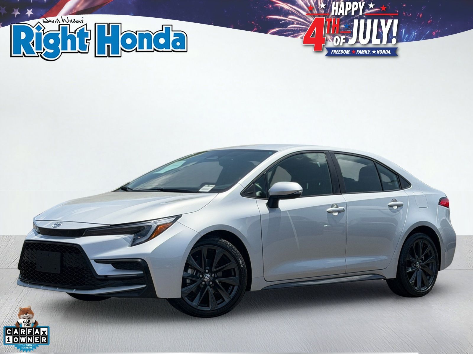Classic Silver Metallic 2025 Toyota Corolla Sedan Front-Wheel Drive Continuously Variable Transmission