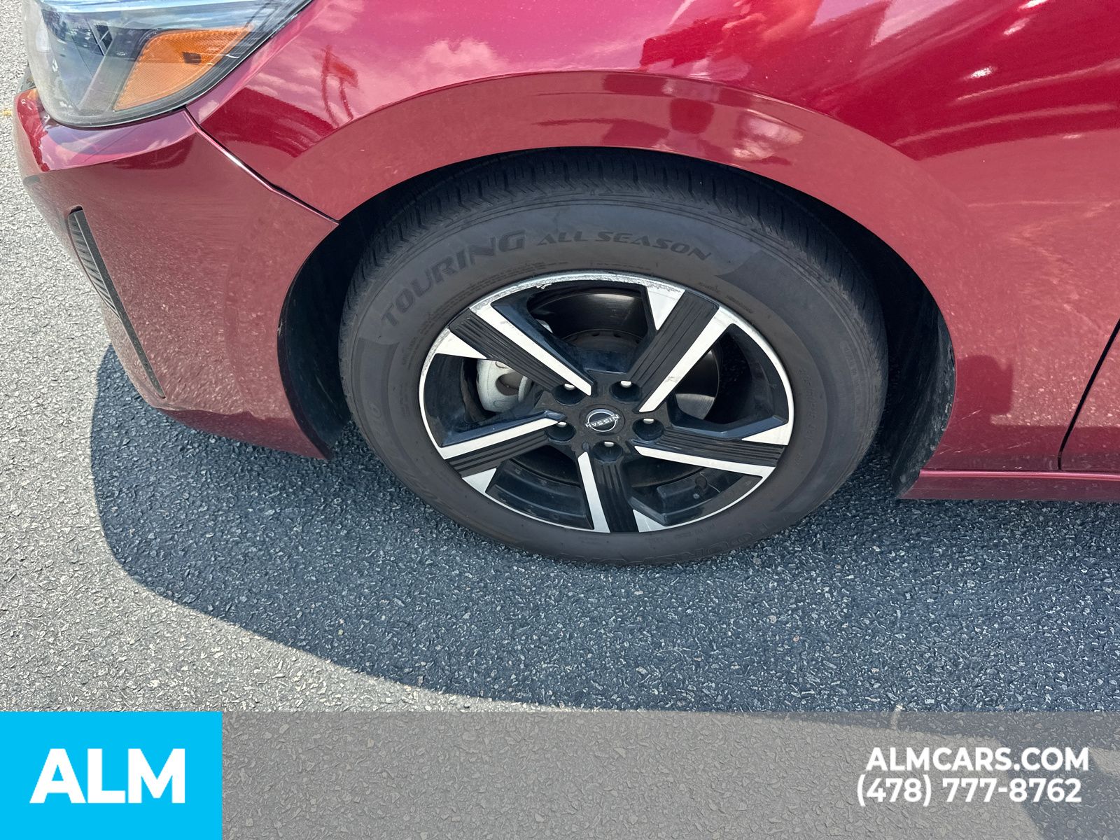 Used 2024 Scarlet Ember Tintcoat Nissan SV image 13