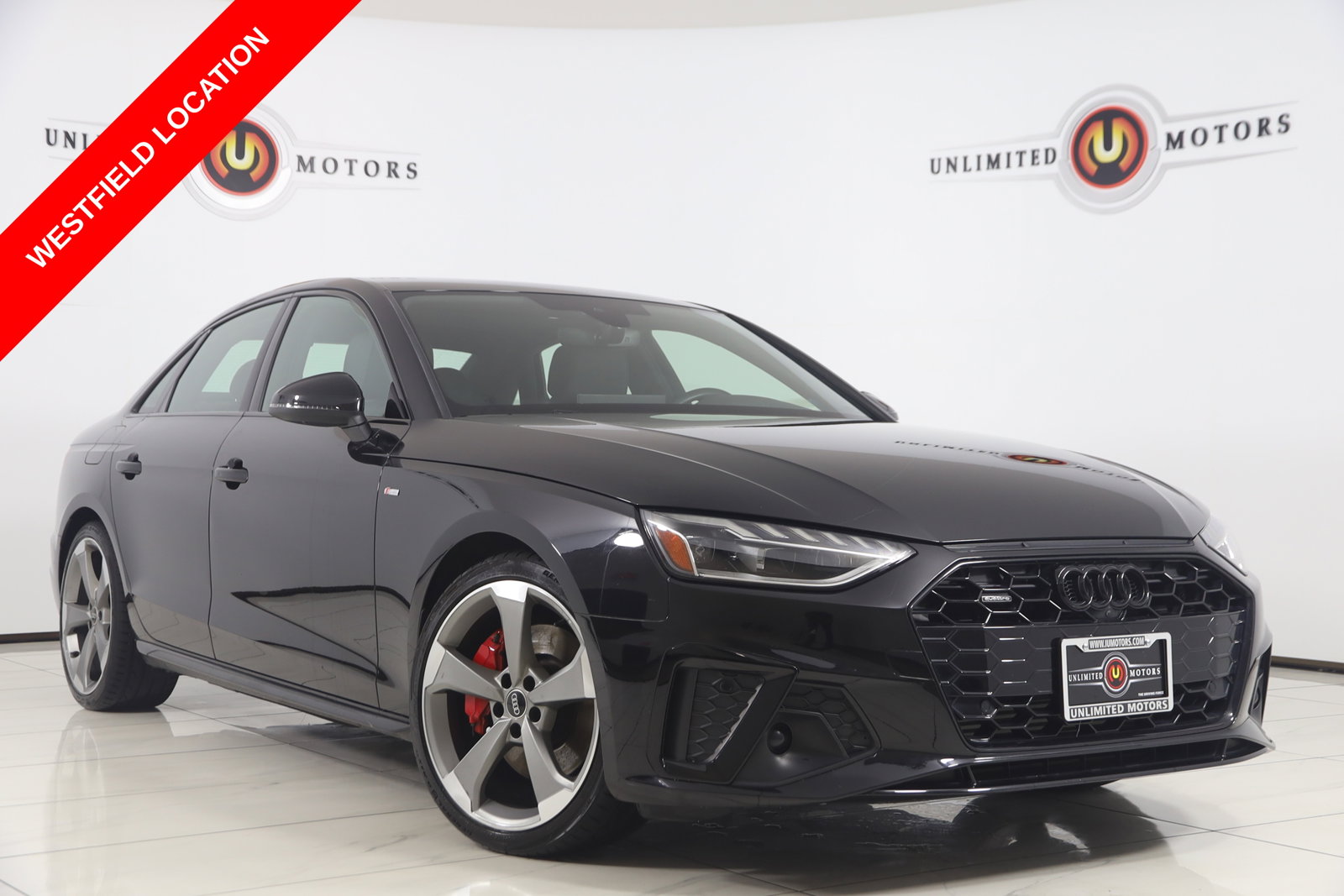 Black Metallic 2023 Audi A4 Sedan All-Wheel Drive 7-Speed Automatic