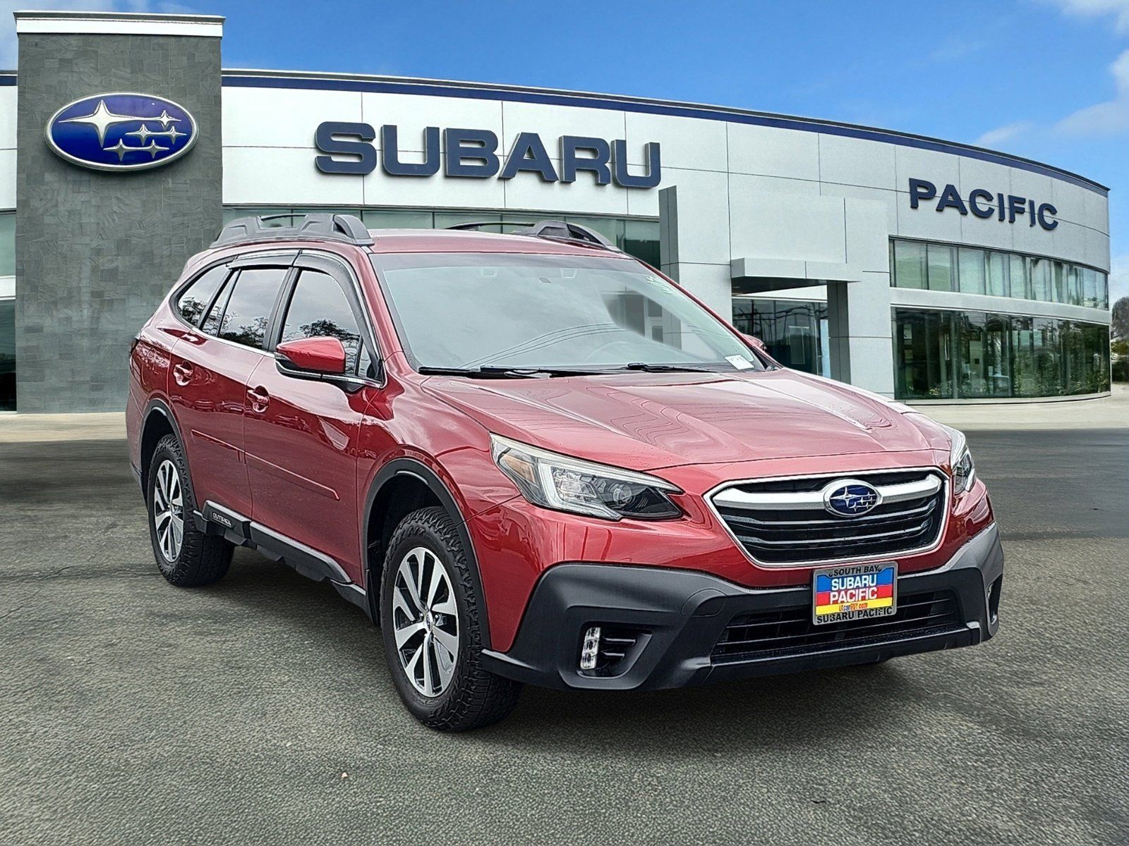 Crimson Red Pearl 2020 Subaru Outback Premium AWD SUV / Crossover All-Wheel Drive Continuously Variable Transmission