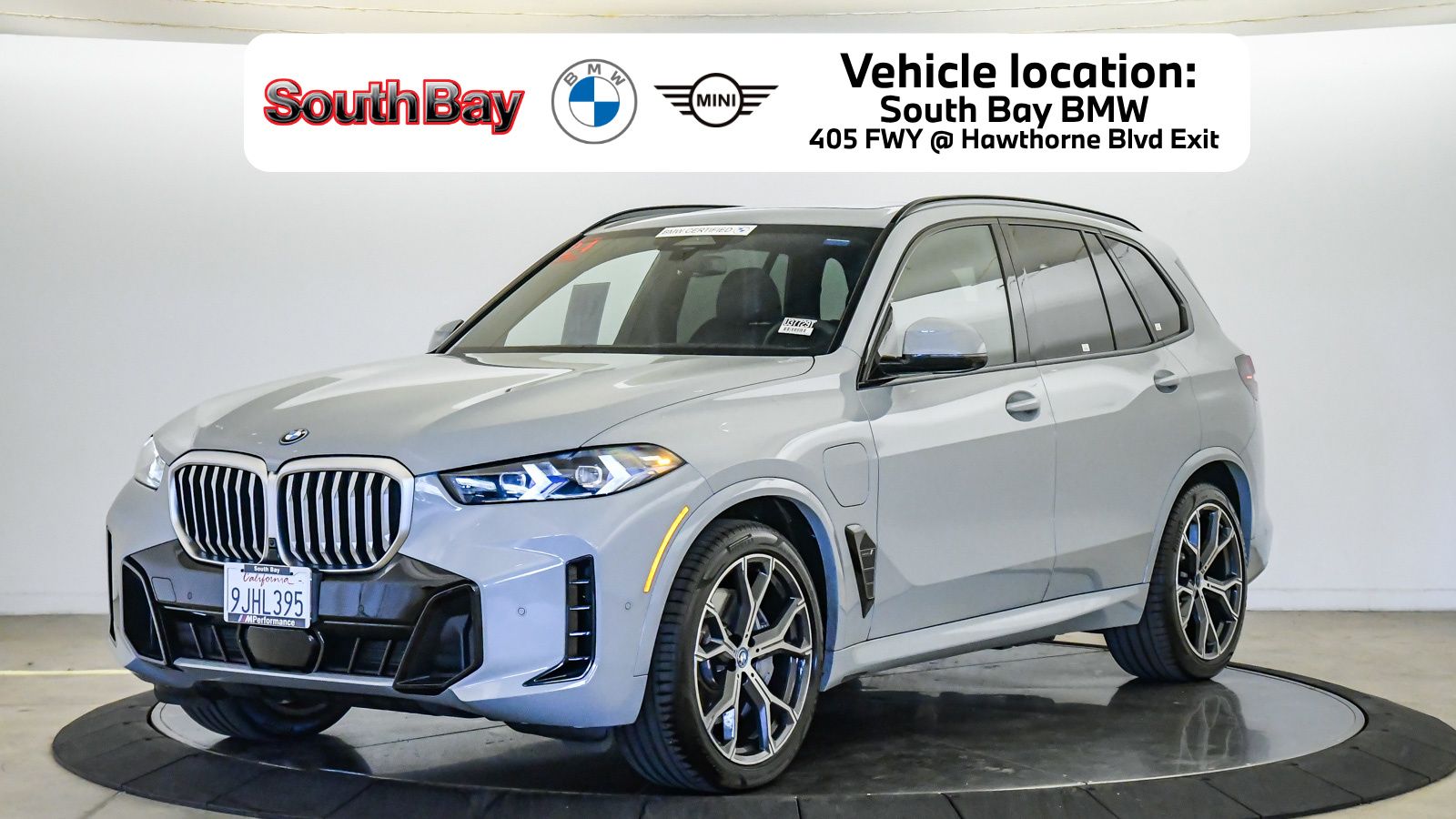 Brooklyn Gray Metallic 2024 BMW X5 xDrive50e AWD SUV / Crossover All-Wheel Drive 8-Speed Automatic