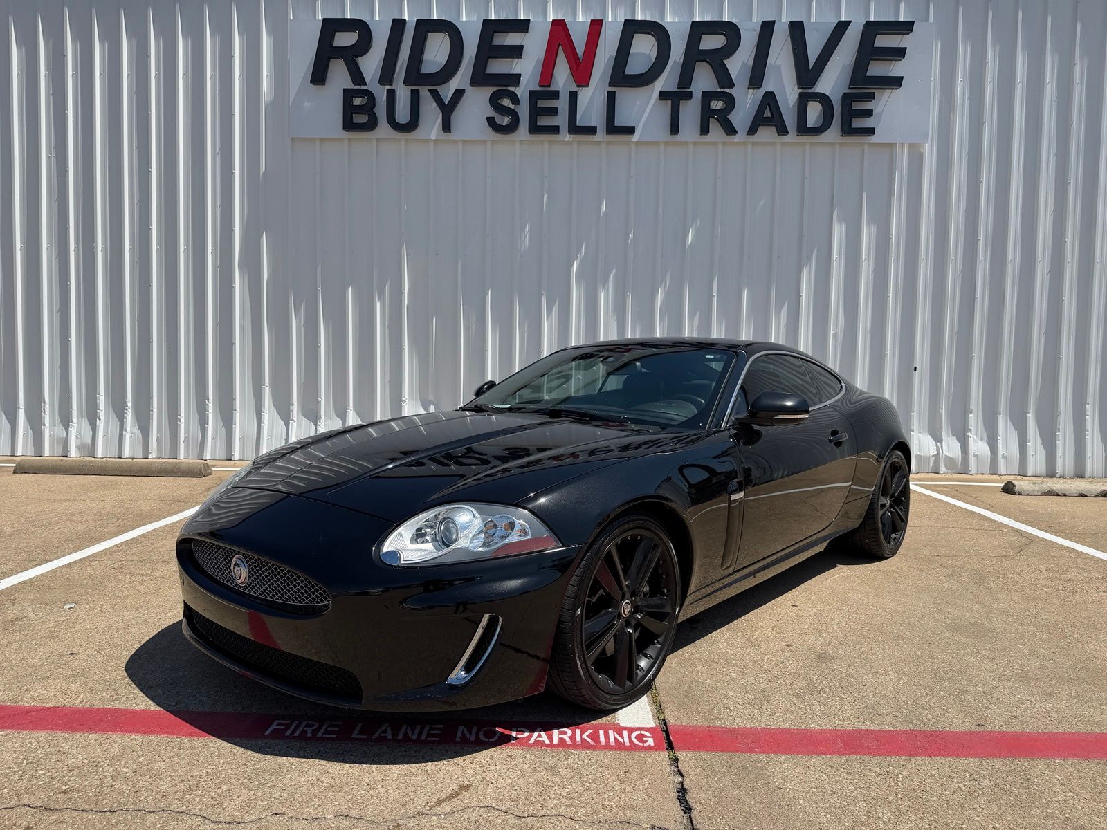 Black (Ebony) 2011 Jaguar XK-Series Coupe Rear-Wheel Drive 6-Speed Automatic Overdrive
