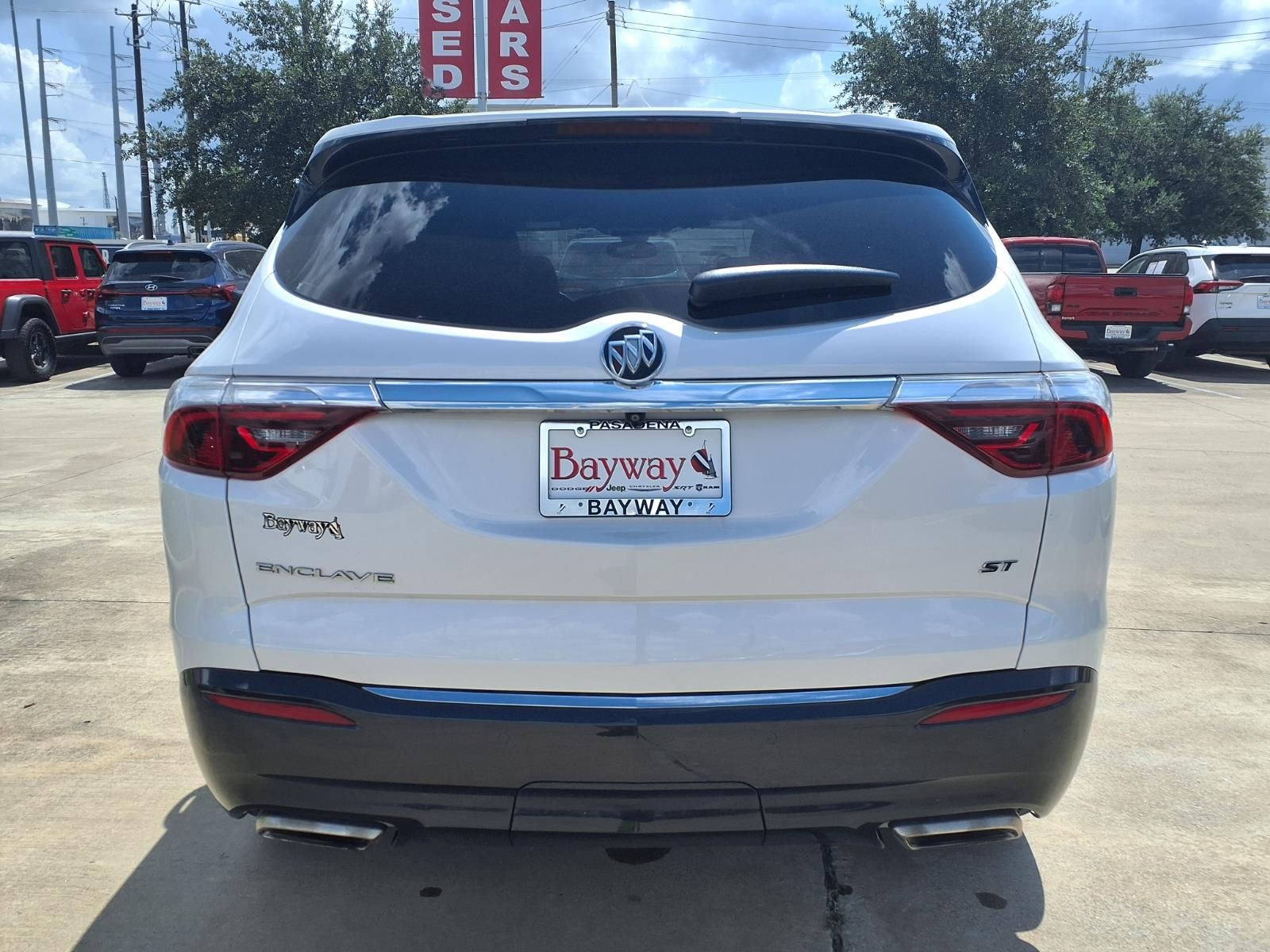 2023 Buick Enclave Essence White at Monument Chevrolet
