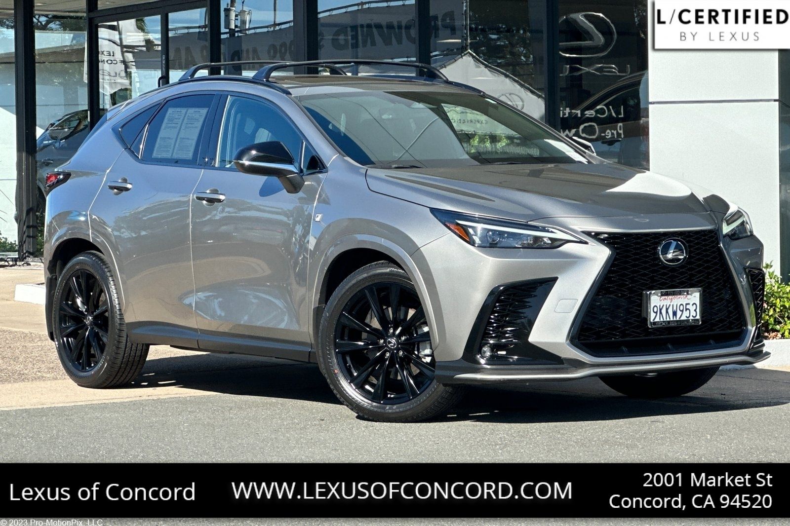Atomic Silver 2024 Lexus NX 350 F SPORT Handling AWD SUV / Crossover All-Wheel Drive 8-Speed Automatic