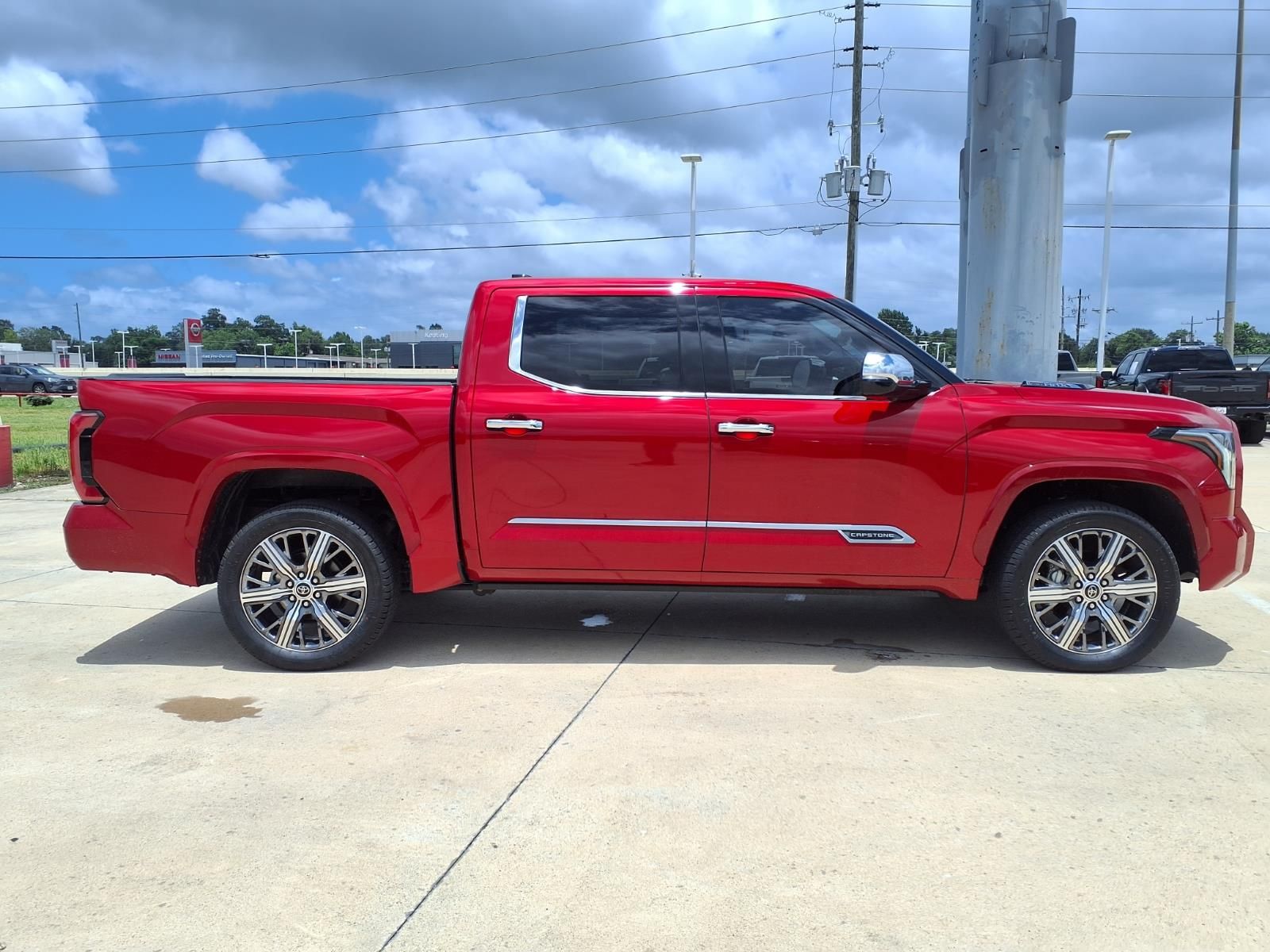 2023 Toyota Tundra Hybrid Capstone Red at Don McGill Toyota