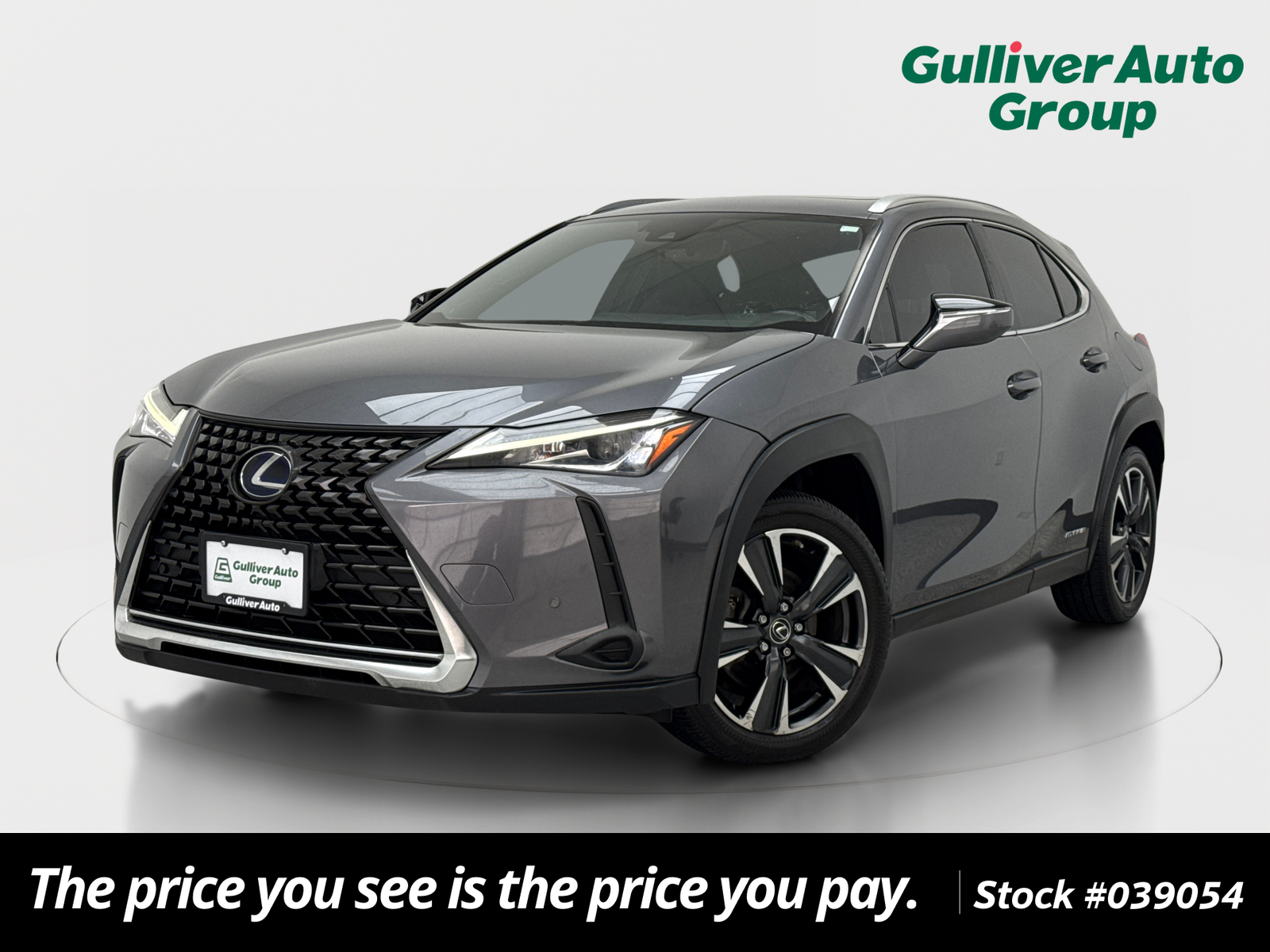 Nebula Gray Pearl 2021 Lexus UX Hybrid 250h AWD SUV / Crossover All-Wheel Drive Continuously Variable Transmission