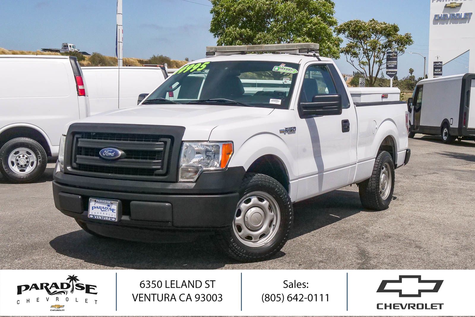 Oxford White 2014 Ford F-150 Pickup Truck 4X2 Automatic