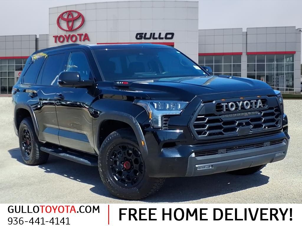 2024 Toyota Sequoia TRD Pro Black at Don McGill Toyota