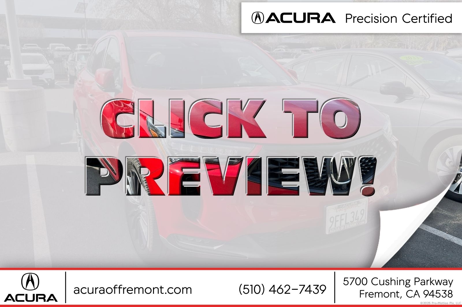 2023 Acura RDX SH-AWD with Advance and A-Spec Package