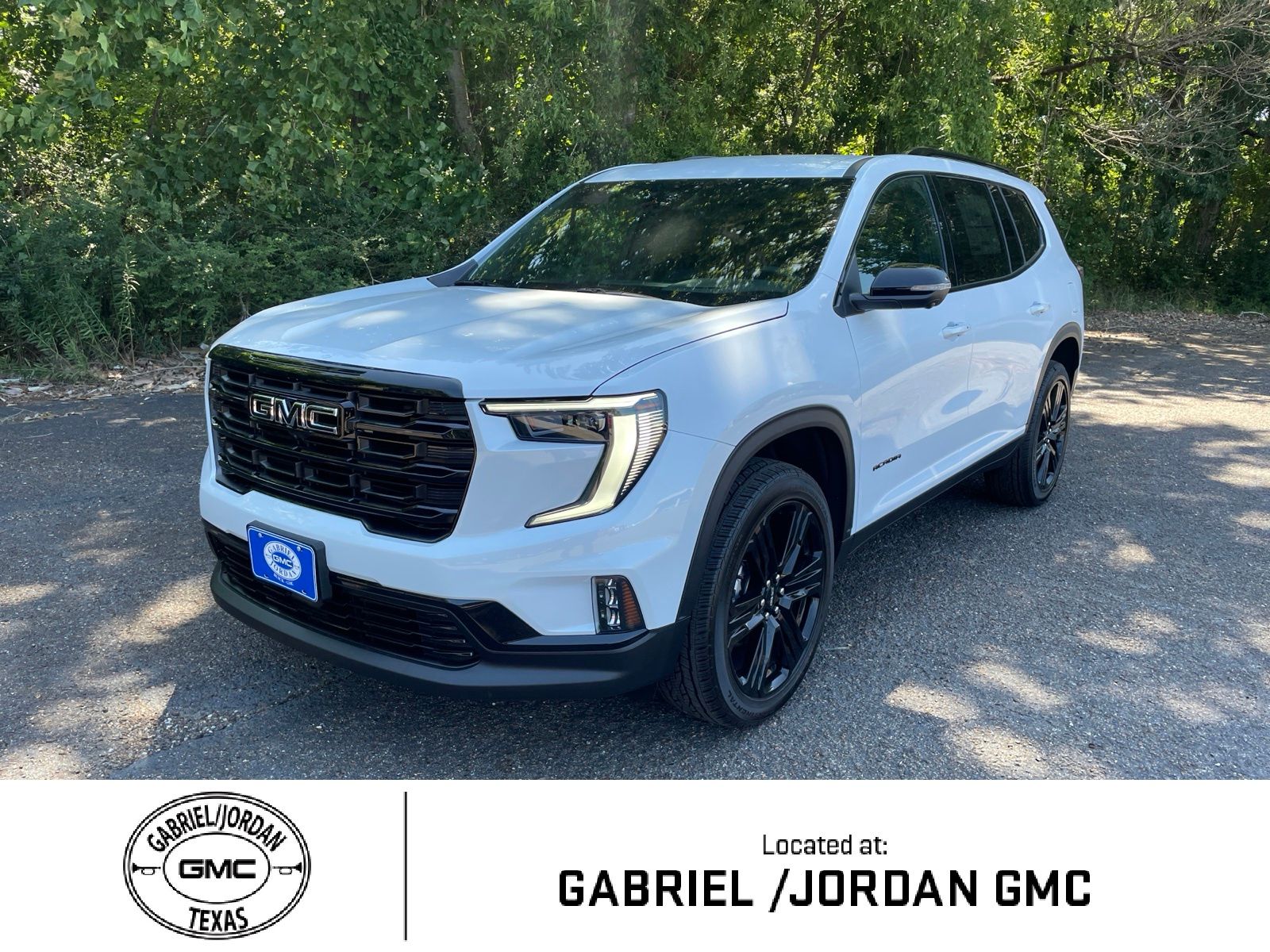 Glacier White Tricoat 2026 GMC Acadia SUV / Crossover Front-Wheel Drive 8-Speed Automatic