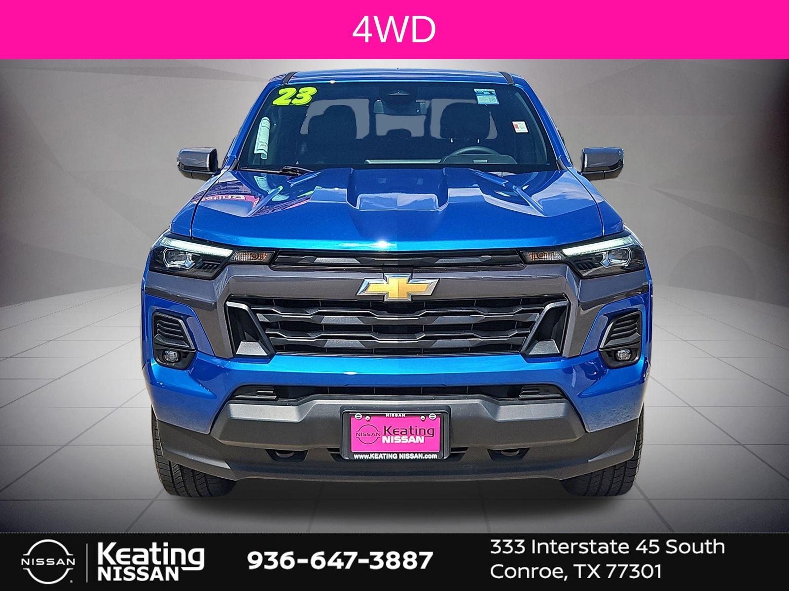 2023 Chevrolet Colorado LT Blue at Emmons Autoplex