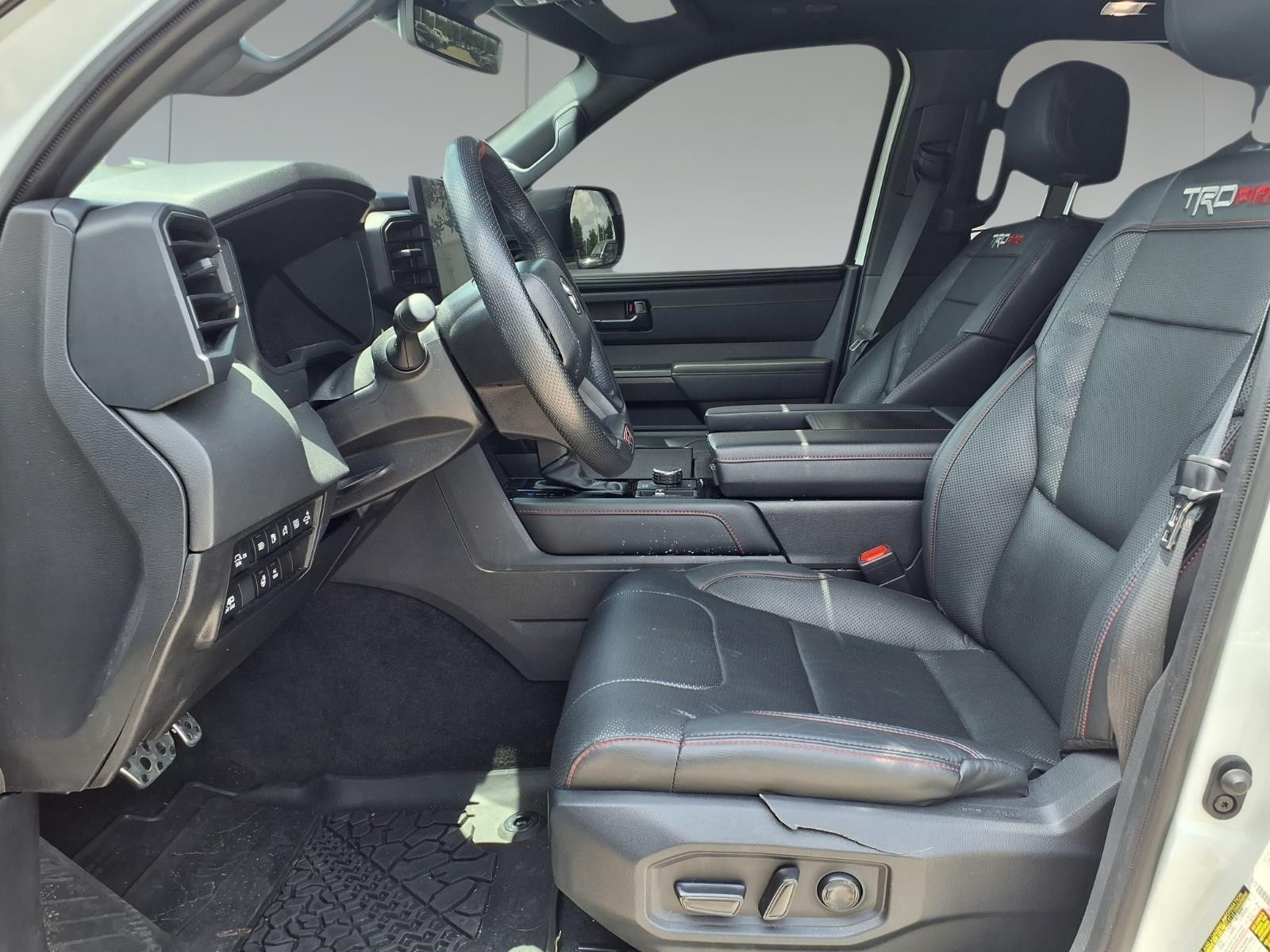 2024 Toyota Sequoia TRD Pro White at Community Toyota