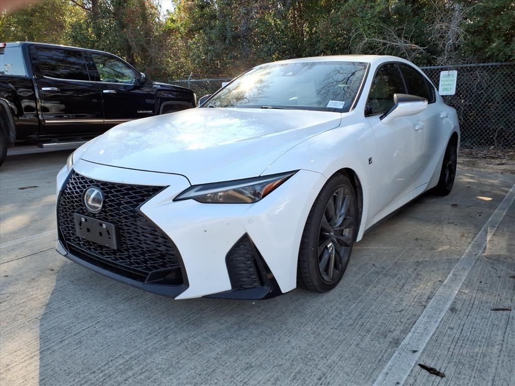 2021 Lexus IS 350 F SPORT White at Westside Lexus