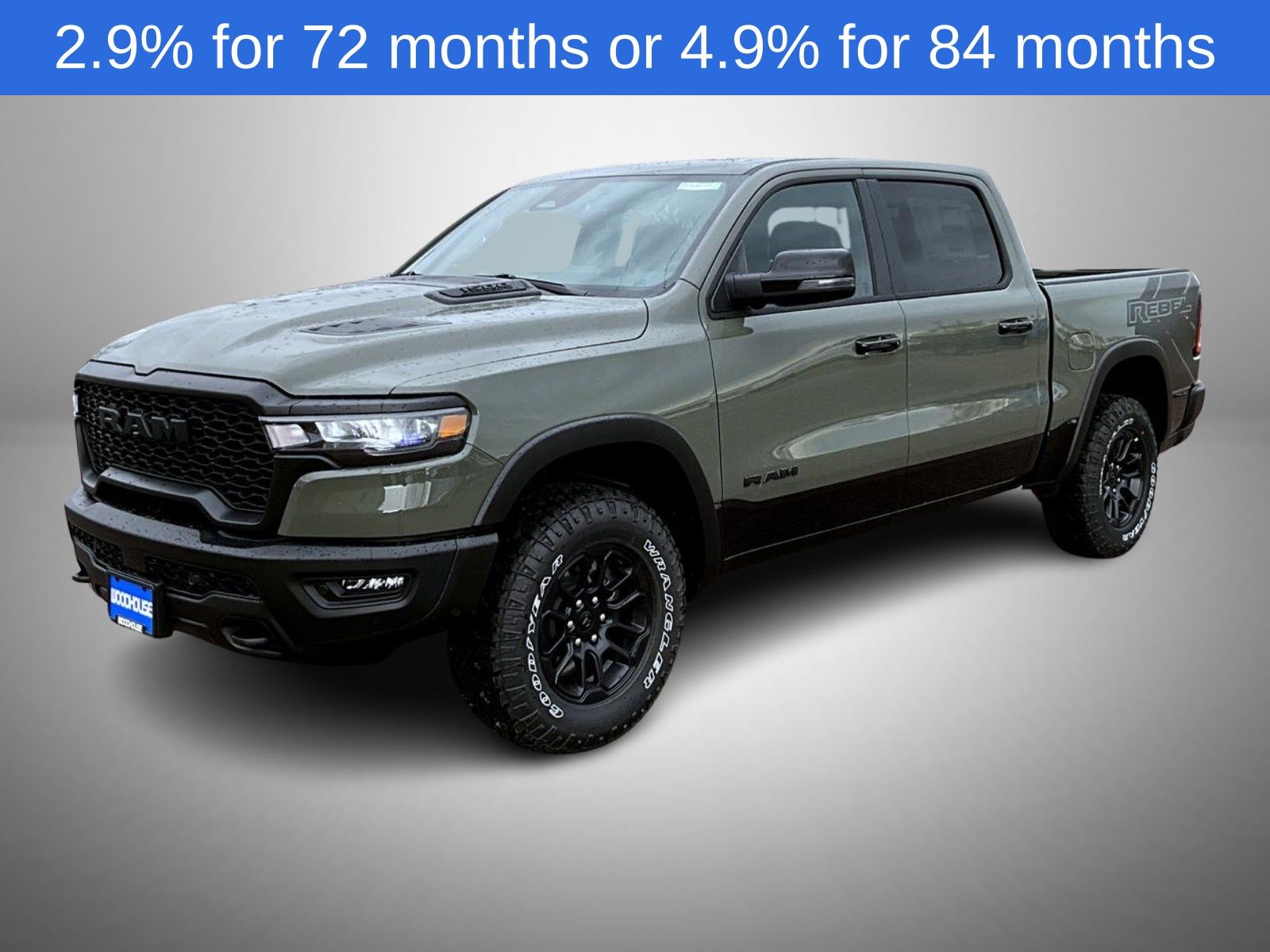Canyon Lake 2026 RAM 1500 Rebel Crew Cab 4WD Pickup Truck Four-Wheel Drive 8-Speed Automatic