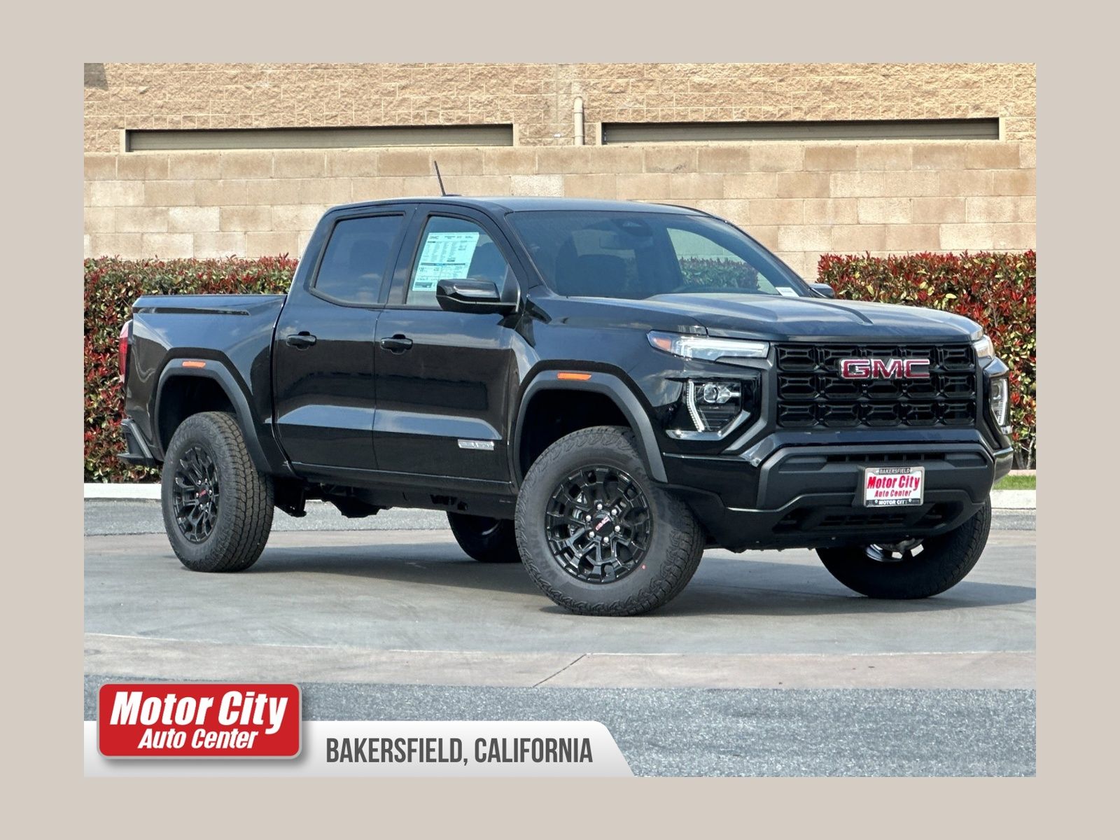 Onyx Black 2026 GMC Canyon Elevation Crew Cab RWD Pickup Truck 4X2 8-Speed Automatic