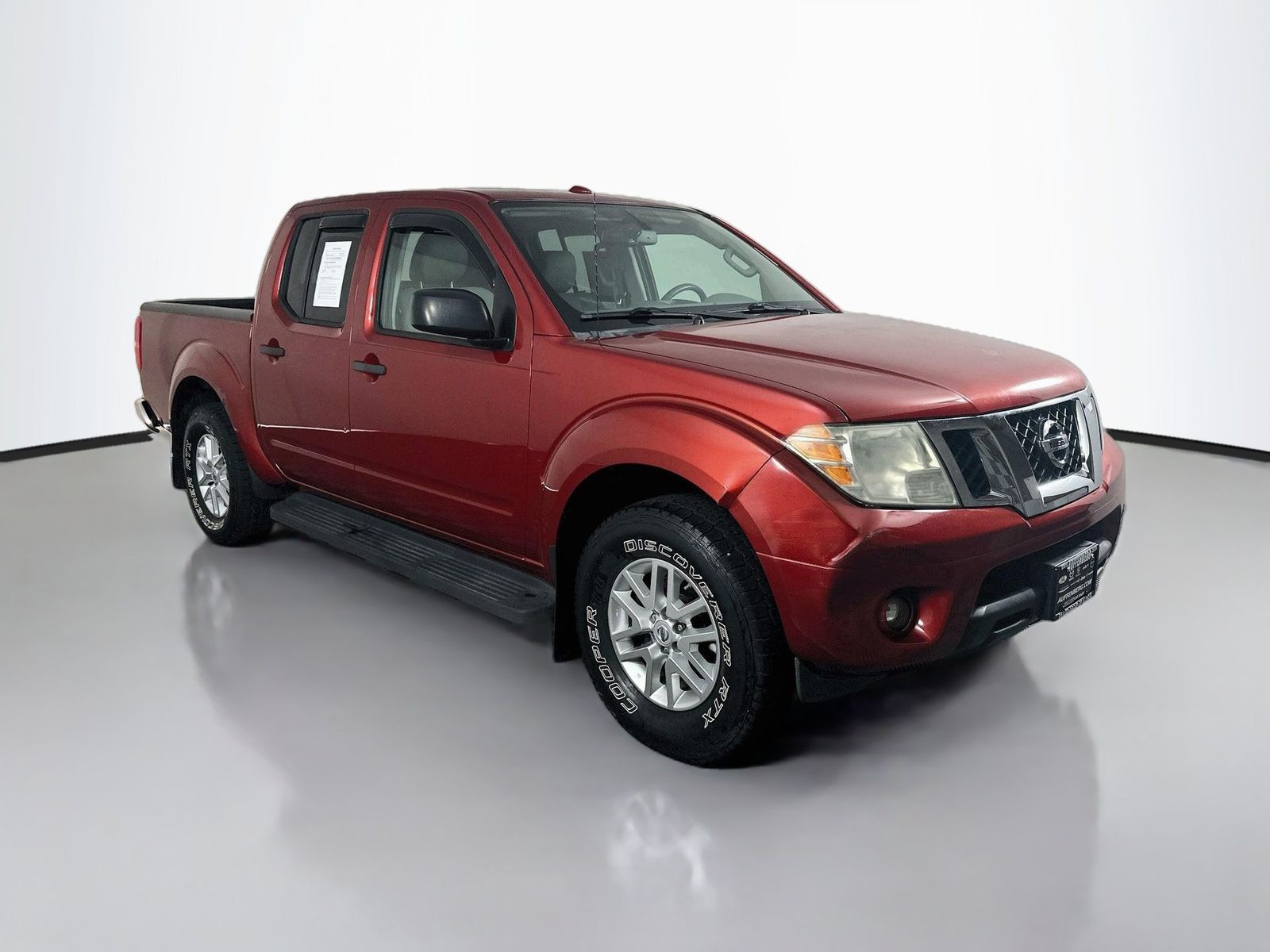 Lava Red 2015 Nissan Frontier Pickup Truck 4X2 5-Speed Automatic Overdrive