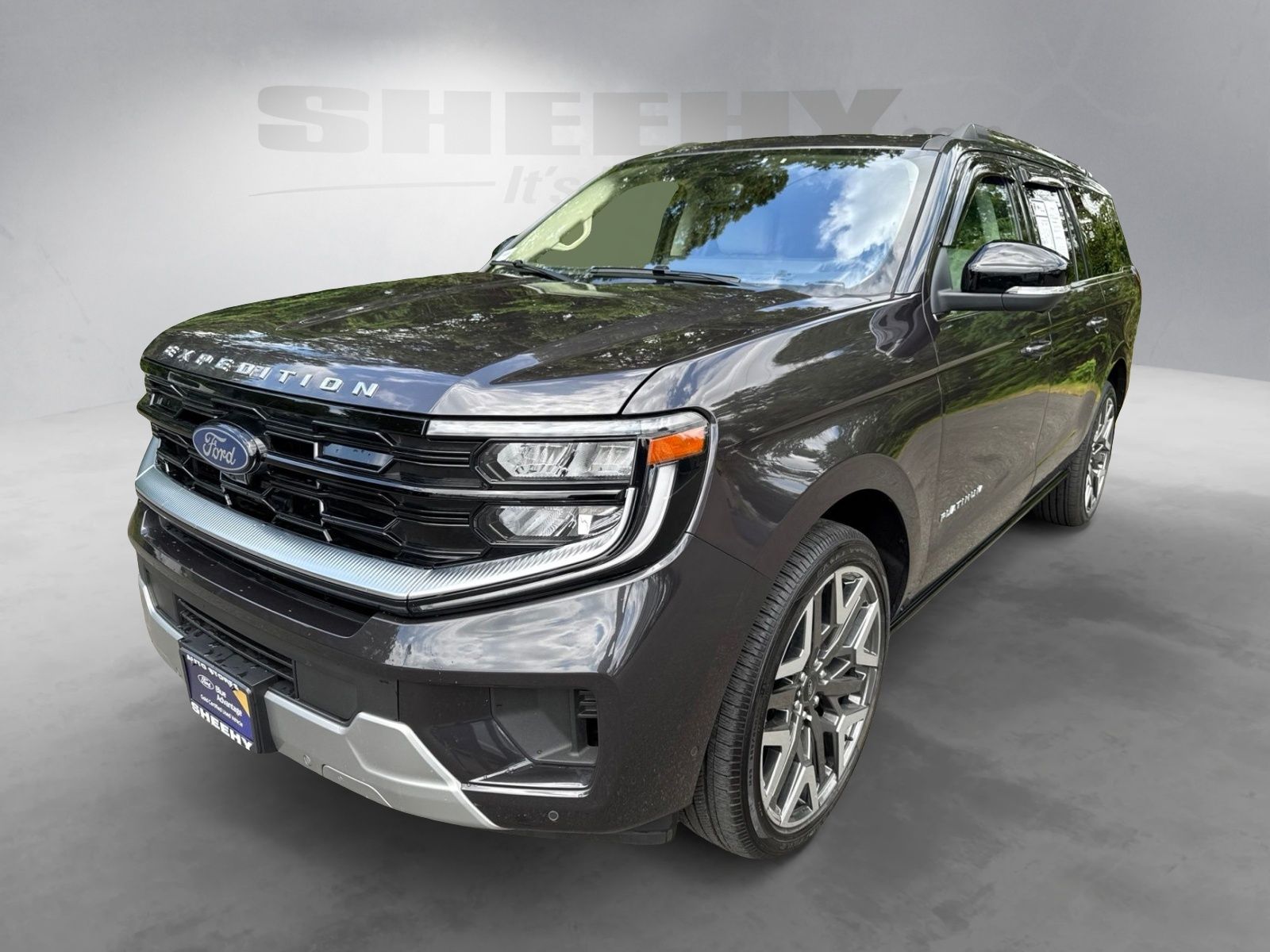 Certified Used 2025 Dark Matter Gray Metallic Ford Platinum image 16