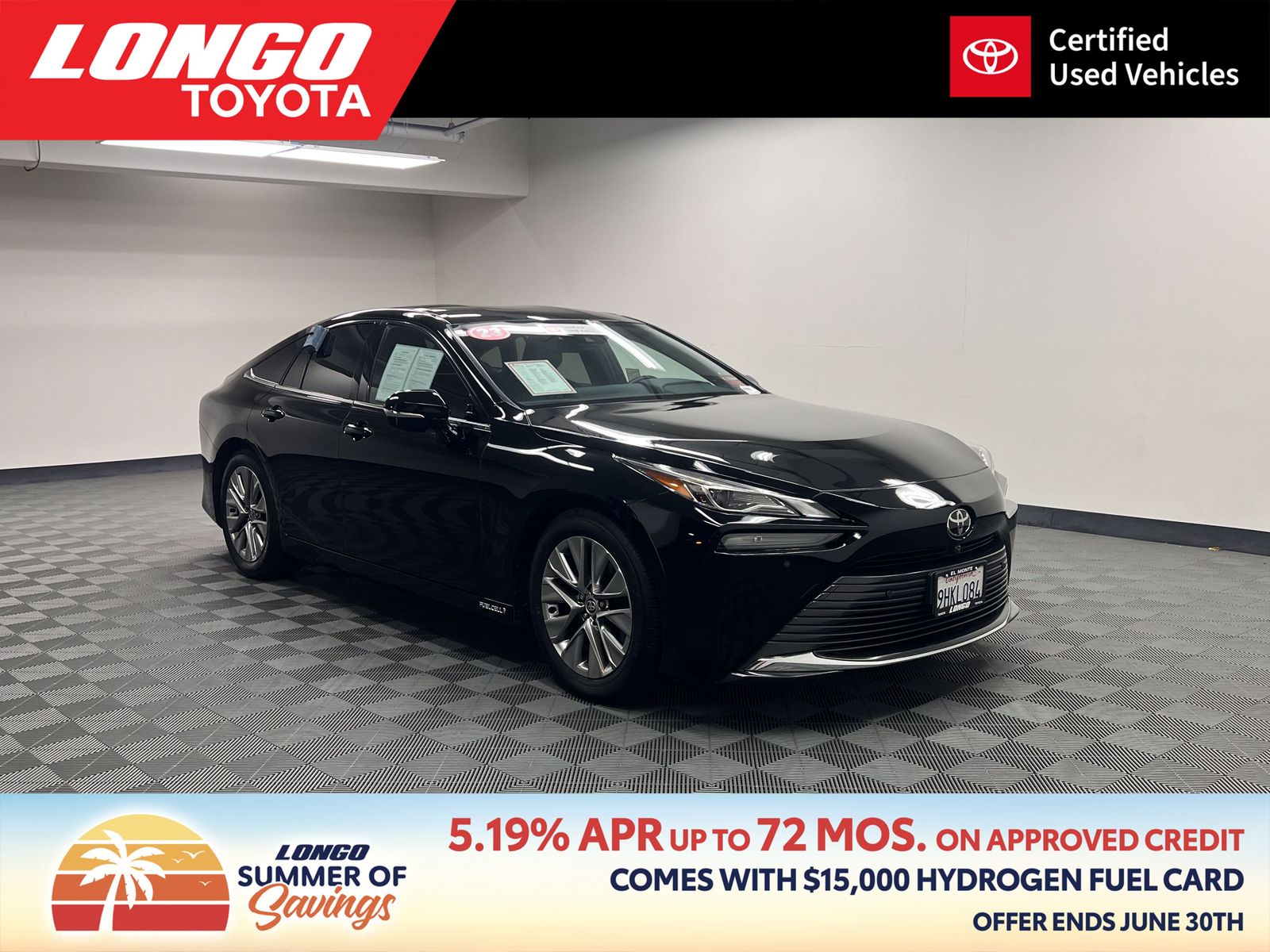 used 2023 Toyota Mirai car, priced at $13,388