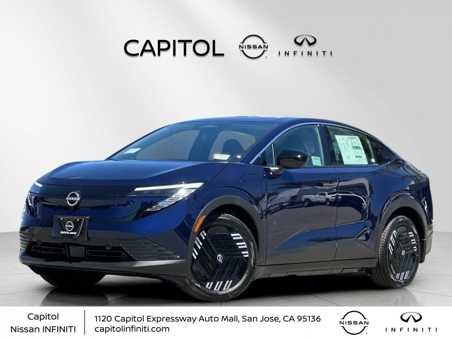 Deep Ocean Blue Pearl 2026 Nissan LEAF S+ FWD SUV / Crossover Front-Wheel Drive Automatic