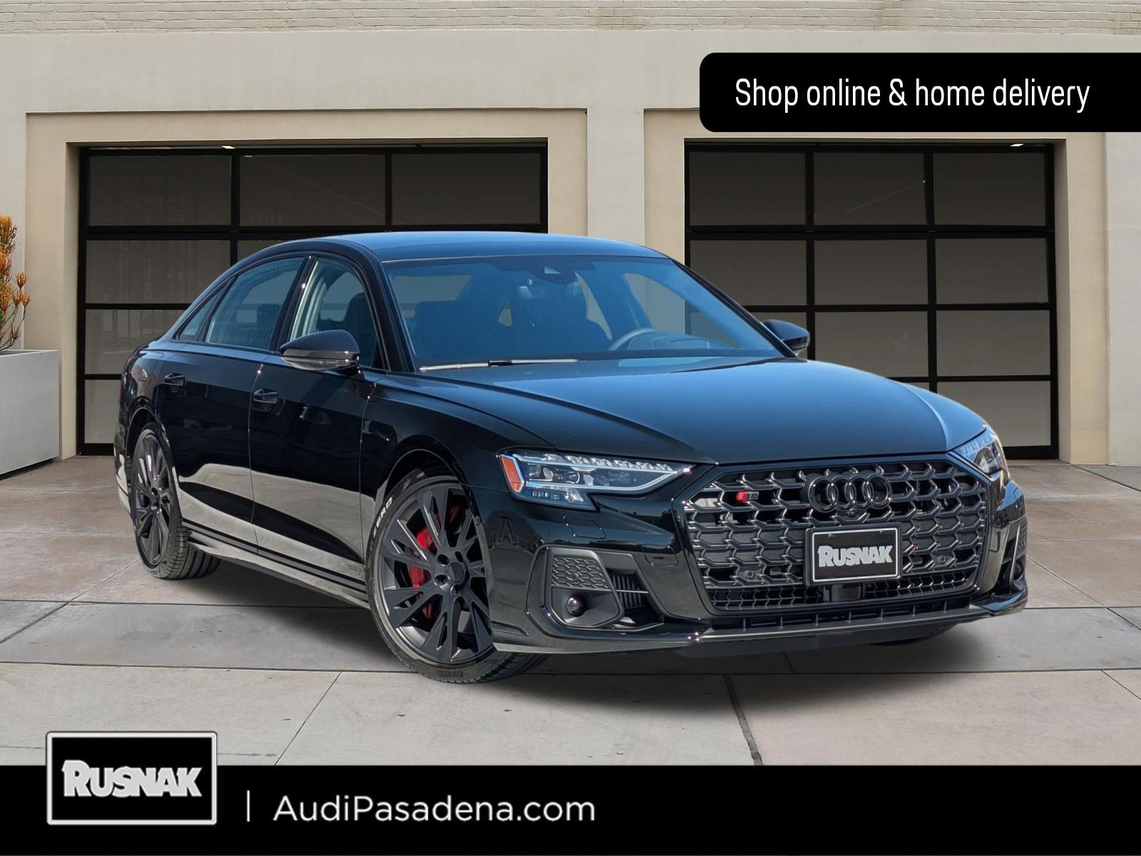 Black 2026 Audi S8 Sedan All-Wheel Drive 8-Speed Automatic