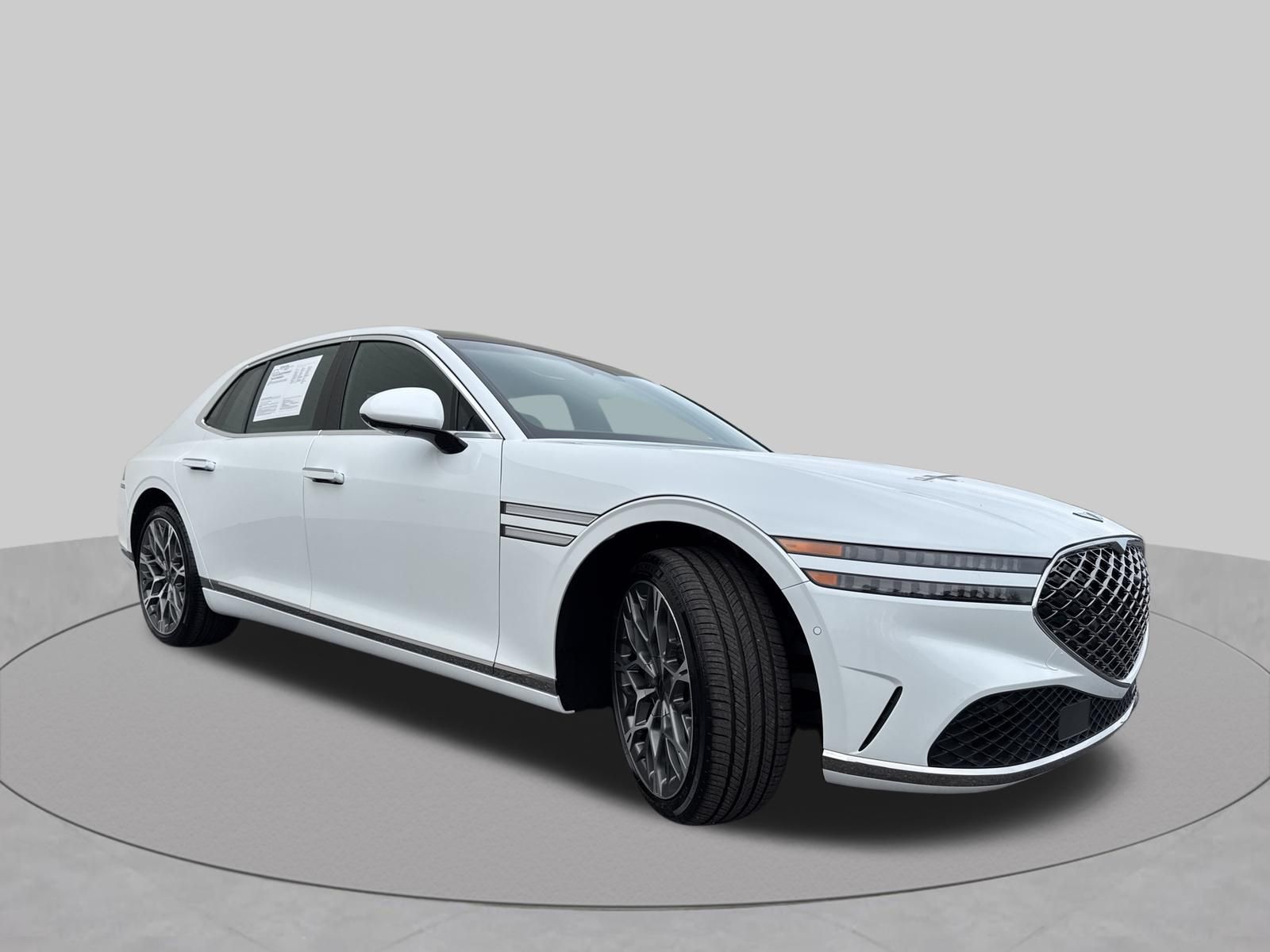 White 2025 Genesis G90 Sedan All-Wheel Drive 8-Speed Automatic
