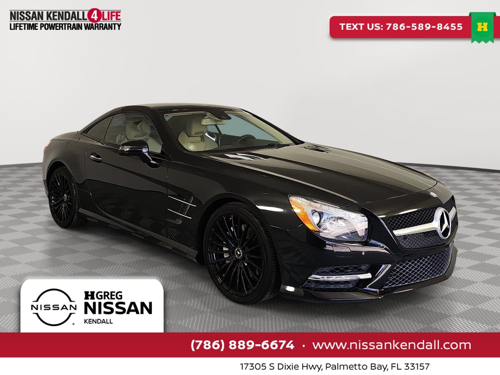 2016 Mercedes-Benz SL-Class Negro Descapotable Tracción trasera 7 velocidades Automática