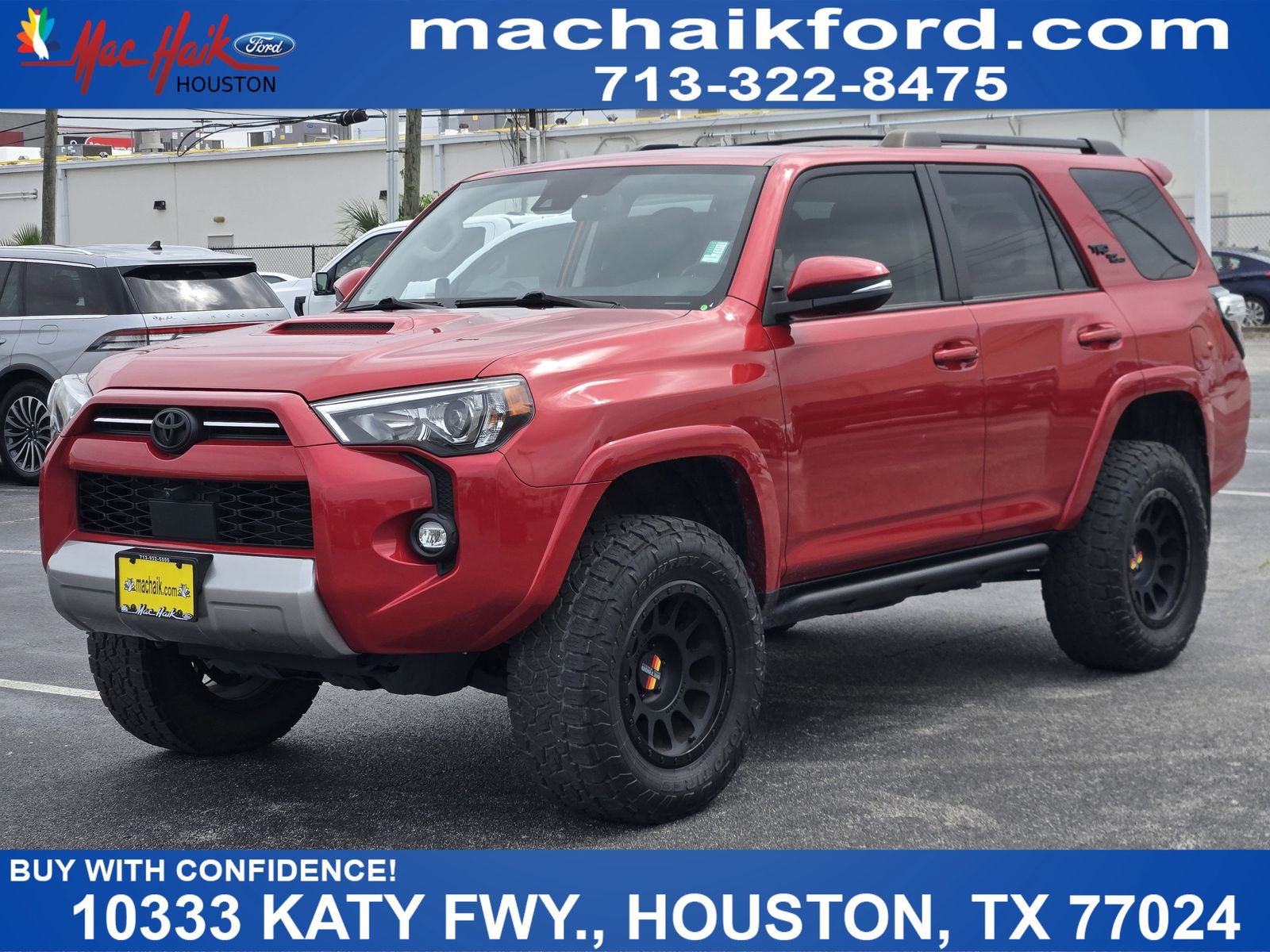 Barcelona Red Metallic 2024 Toyota 4Runner TRD Off-Road Premium 4WD SUV / Crossover Four-Wheel Drive 5-Speed Automatic