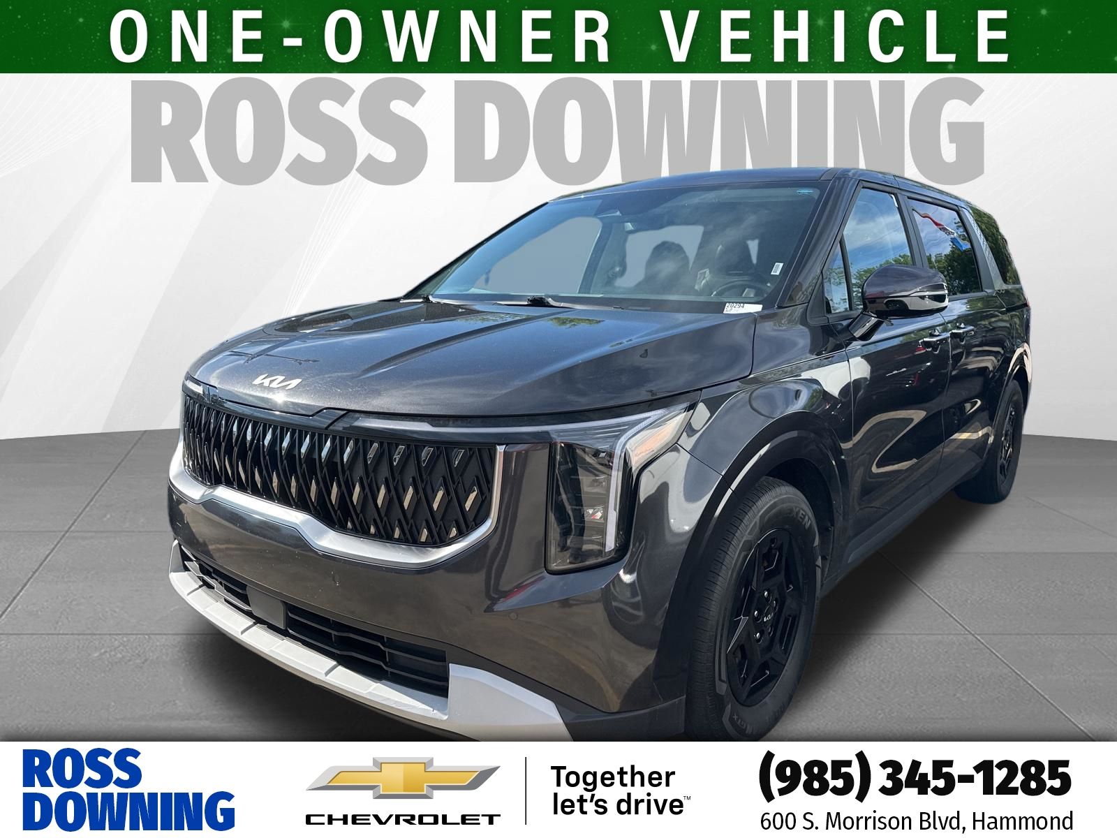 2025 Kia Carnival LXS Gray at Ross Downing Buick GMC