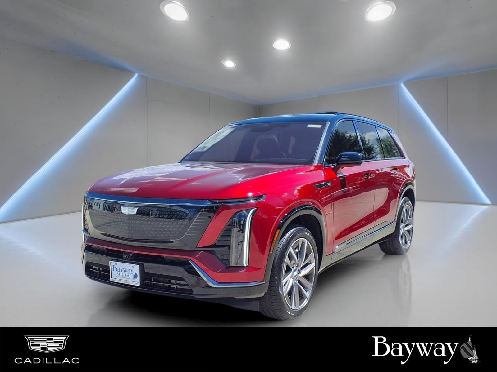 2026 Cadillac VISTIQ Sport Red at Tom Peacock Cadillac
