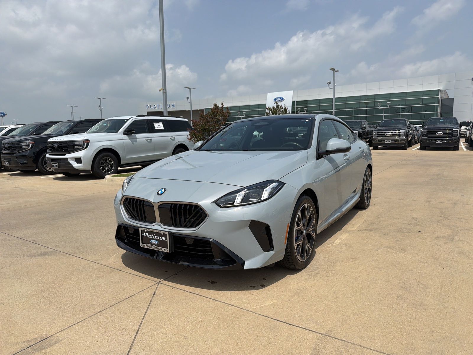 Gray Metallic 2025 BMW 2 Series Sedan All-Wheel Drive 7-Speed Automatic