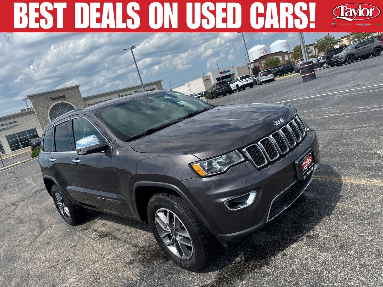 Gray (Granite Crystal Metallic Clearcoat) 2020 Jeep Grand Cherokee SUV / Crossover Four-Wheel Drive 8-Speed Automatic