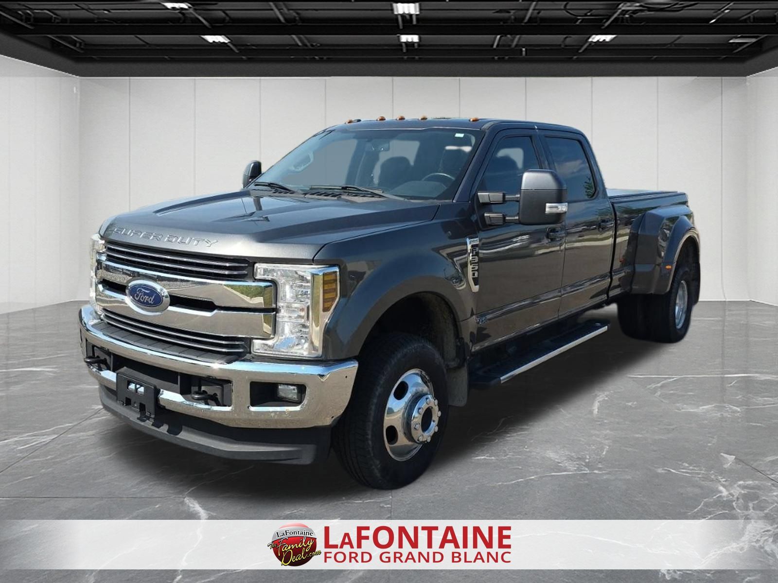 Gray (Magnetic) 2018 Ford F-350 Super Duty Pickup Truck Four-Wheel Drive 6-Speed Automatic