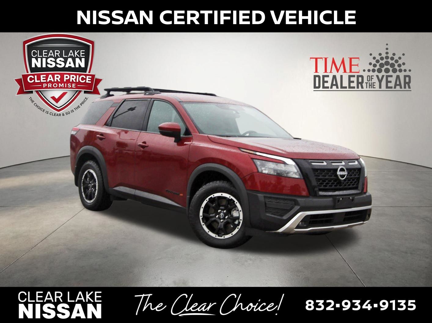 Red (Scarlet Ember) 2024 Nissan Pathfinder SUV / Crossover All-Wheel Drive 9-Speed Automatic