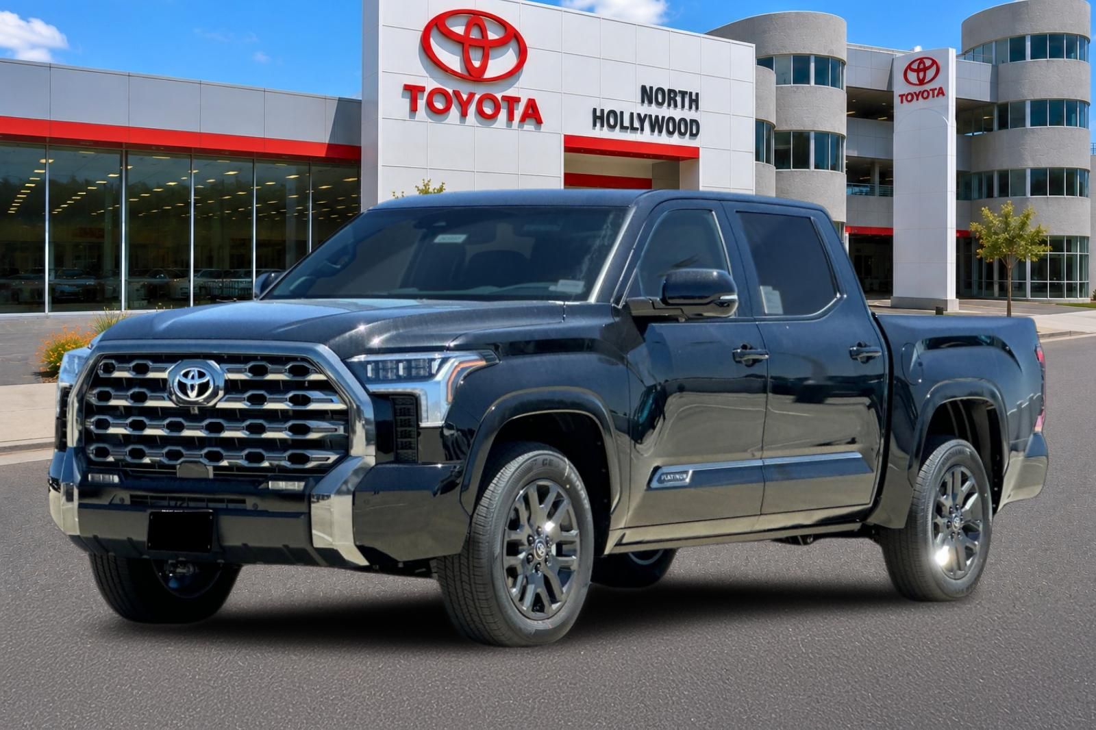 Black 2026 Toyota Tundra Pickup Truck Four-Wheel Drive Automatic
