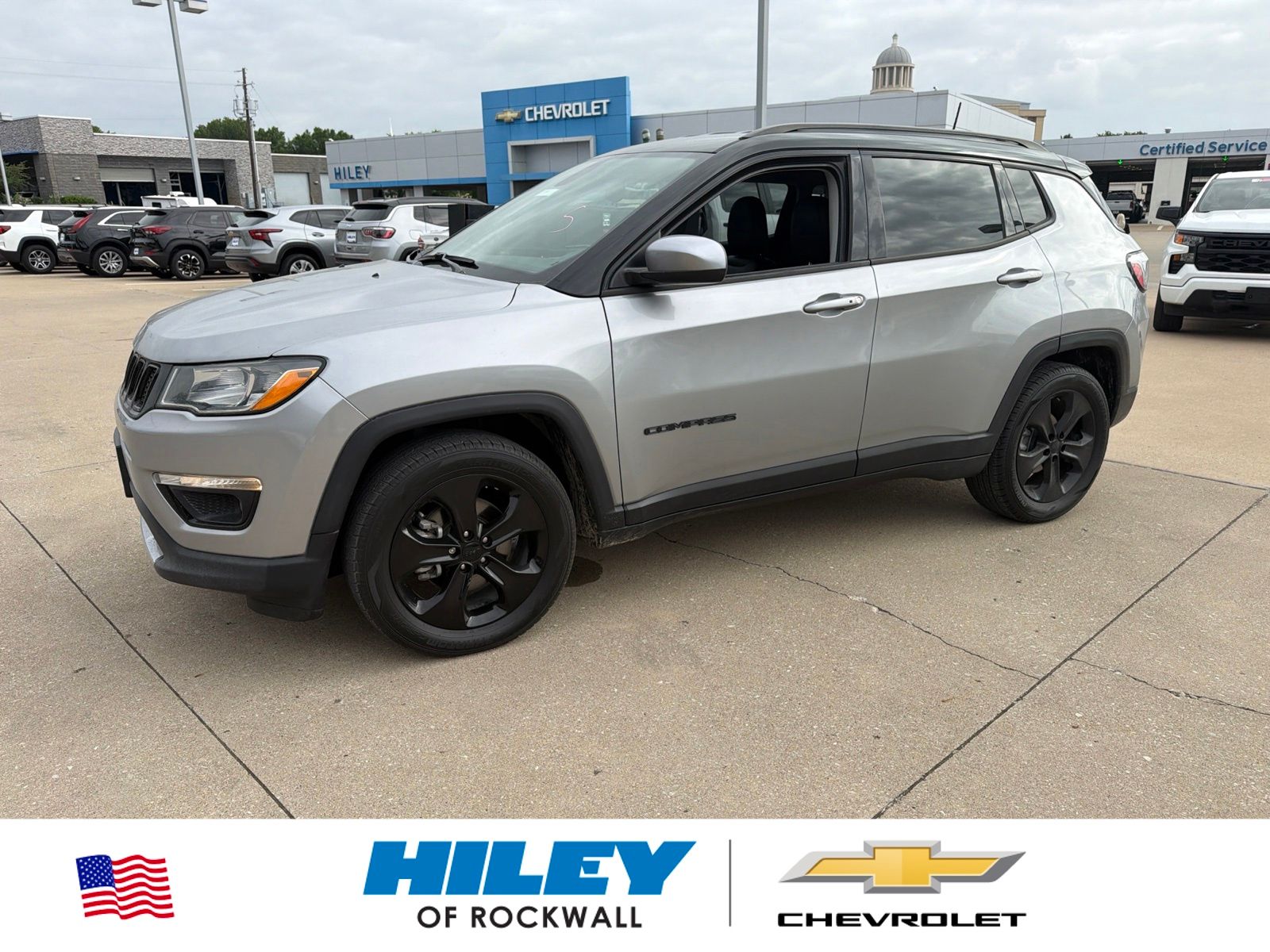 Billet Silver Metallic Clearcoat 2020 Jeep Compass SUV / Crossover Front-Wheel Drive 6-Speed Automatic